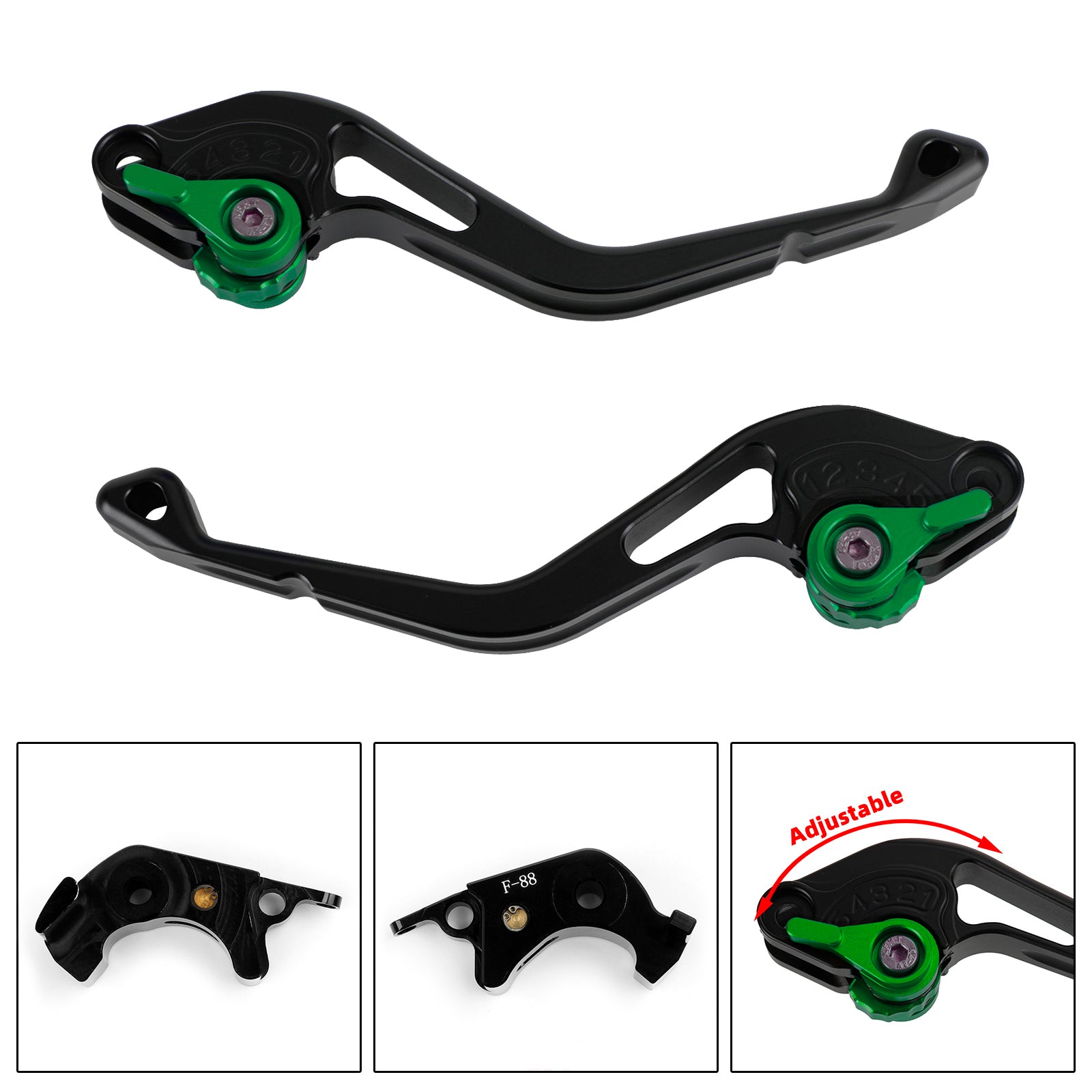 NEW Short Clutch Brake Lever fit for Kawasaki ZX1400 ZX14R ZZR1400 GTR1400