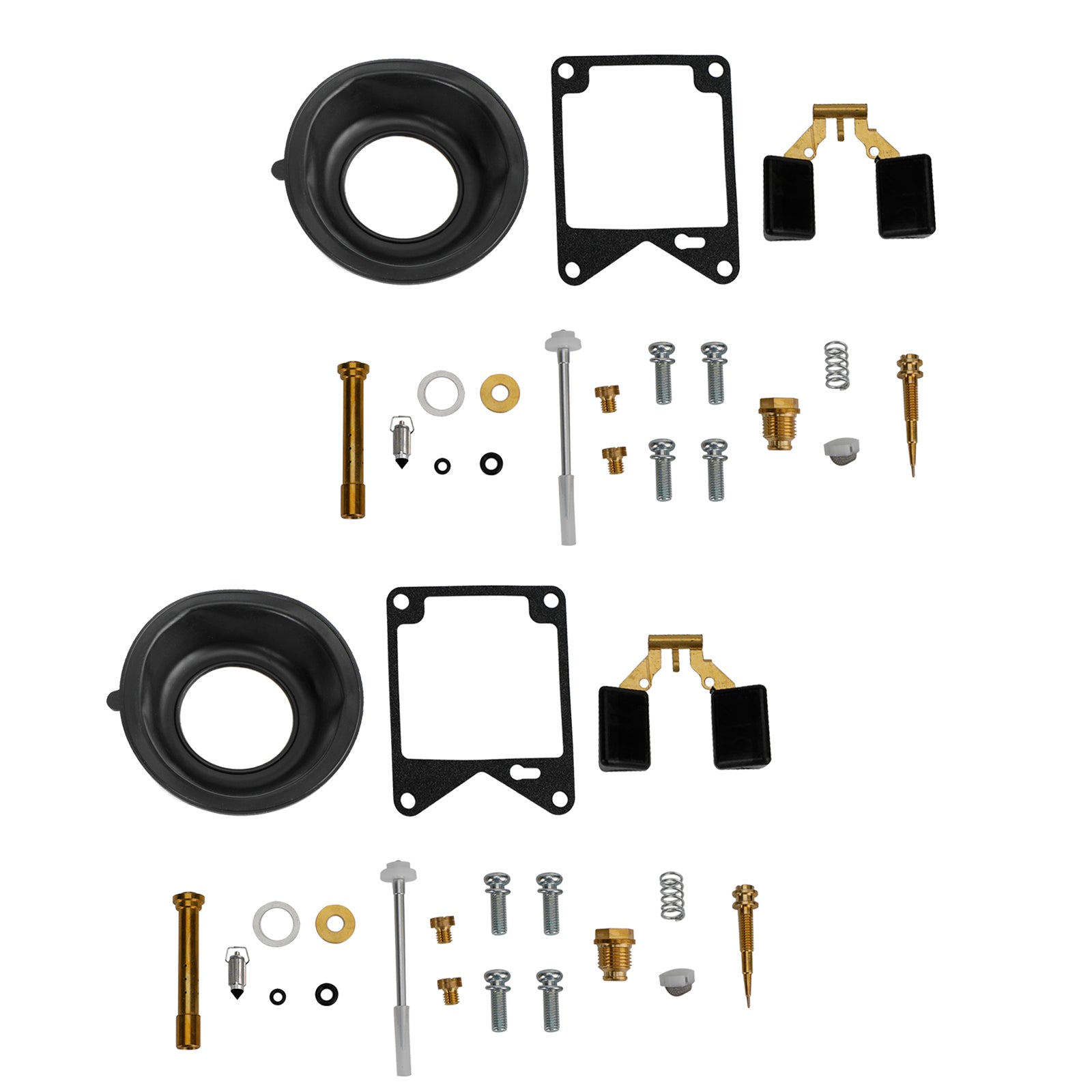 2X キャブレター再構築修理キット ヤマハ ビラーゴ 750 XV750 1981-1983 に適合