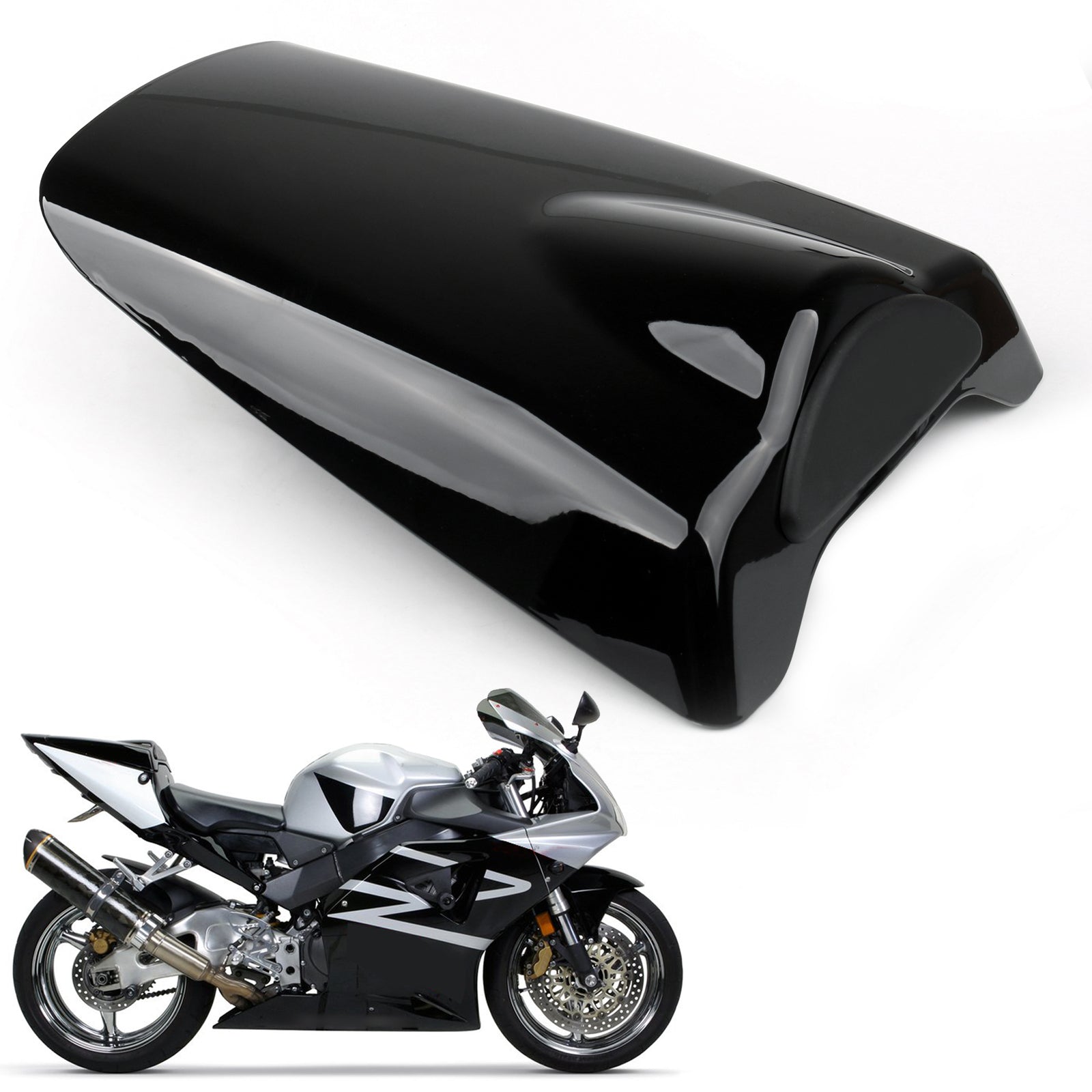 Honda CBR954RR 2002-2003 Housse de siège arrière Noir