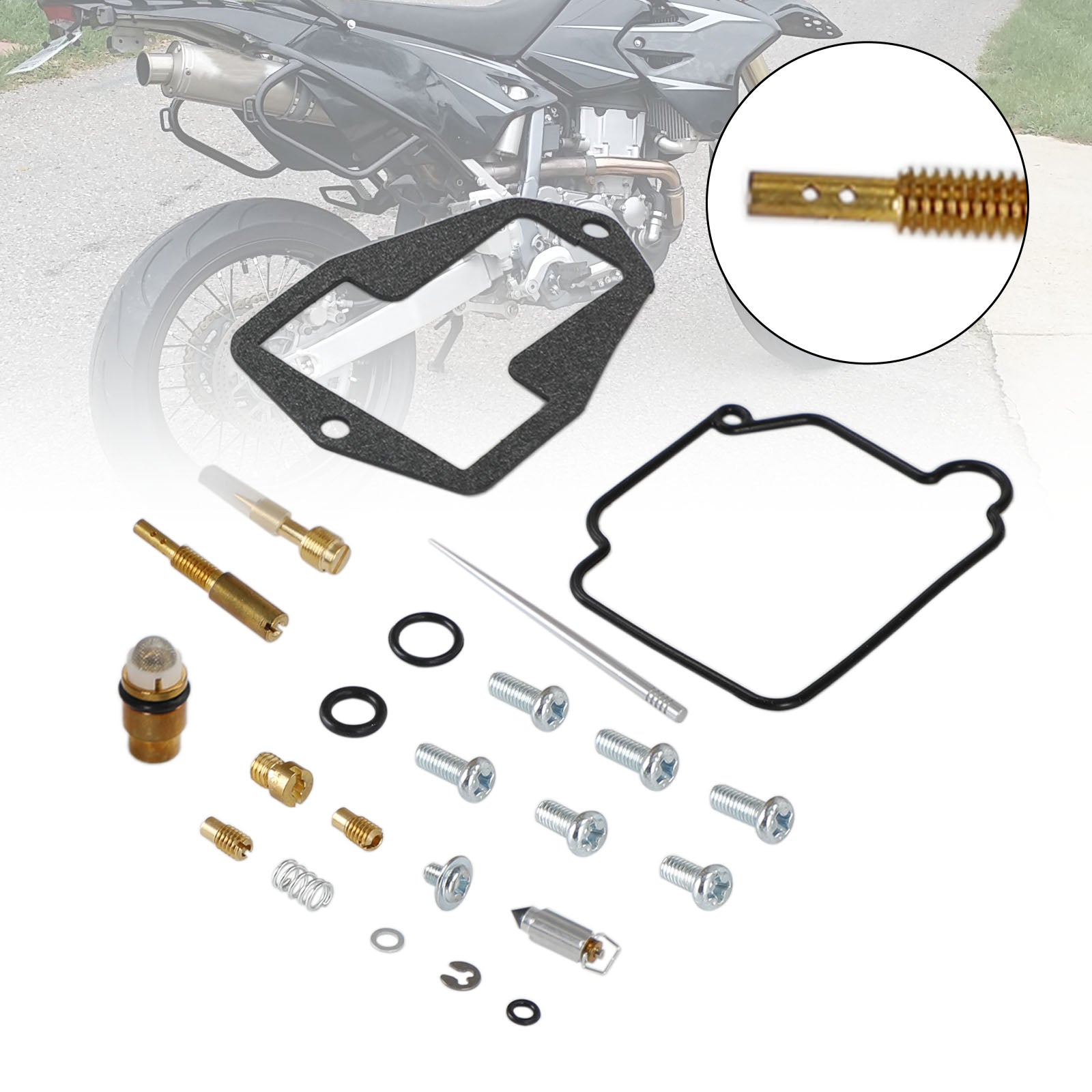 Kit de réparation de reconstruction de carburateur adapté pour Suzuki DRZ250 DR-Z250 2001-2007 générique