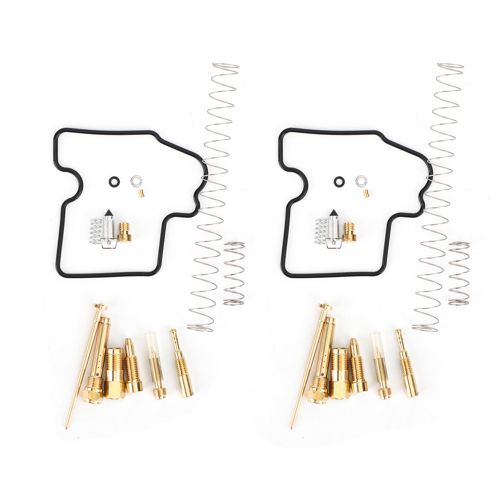Damineding Carburetor Rebuild Kit For Kawasaki KVF650 Prairie 2002-2013 – 2 Carb Set