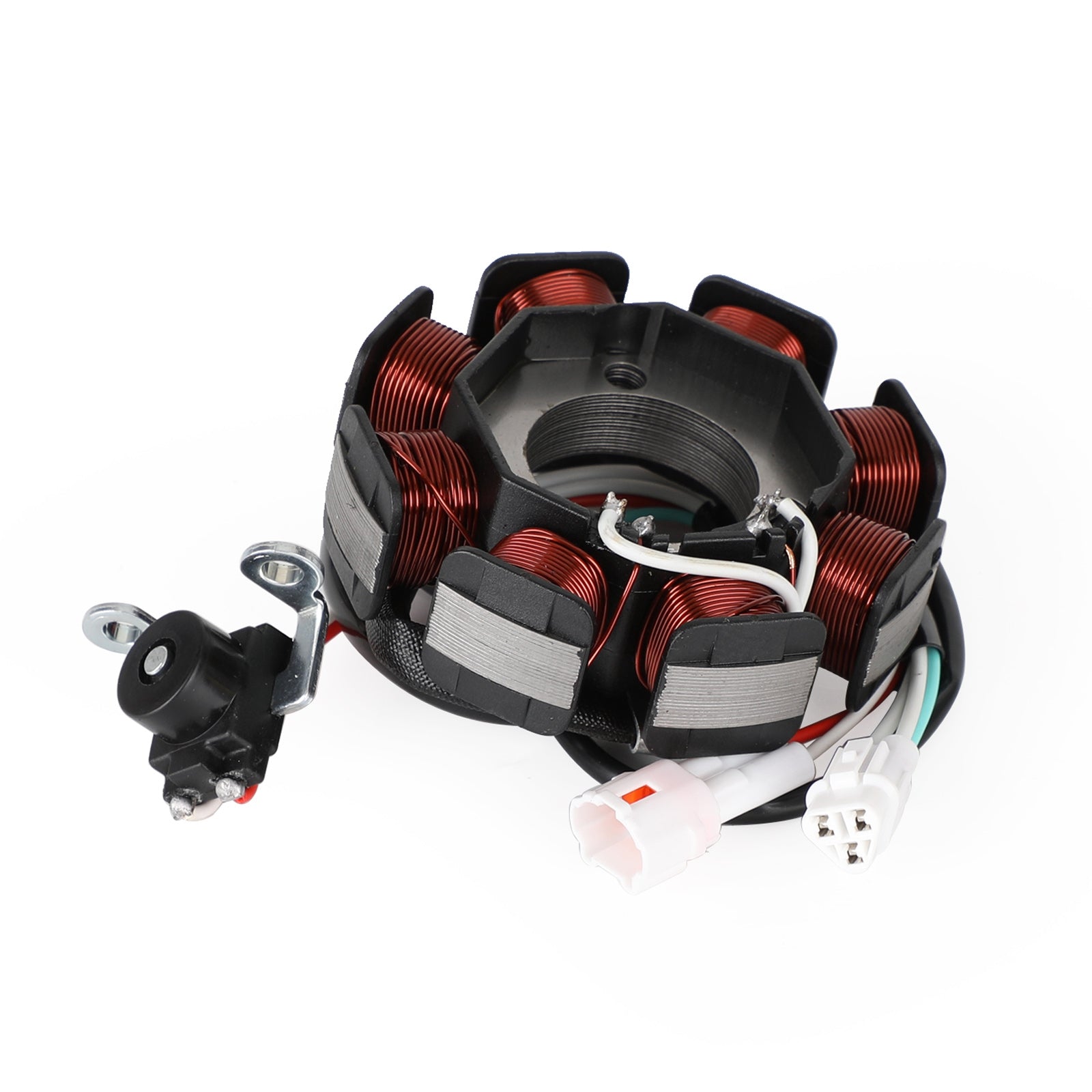 Stator de bobine magnétique + régulateur de tension + joint Assy pour Yamaha YFM125R Raptor 125 2011-2013 générique