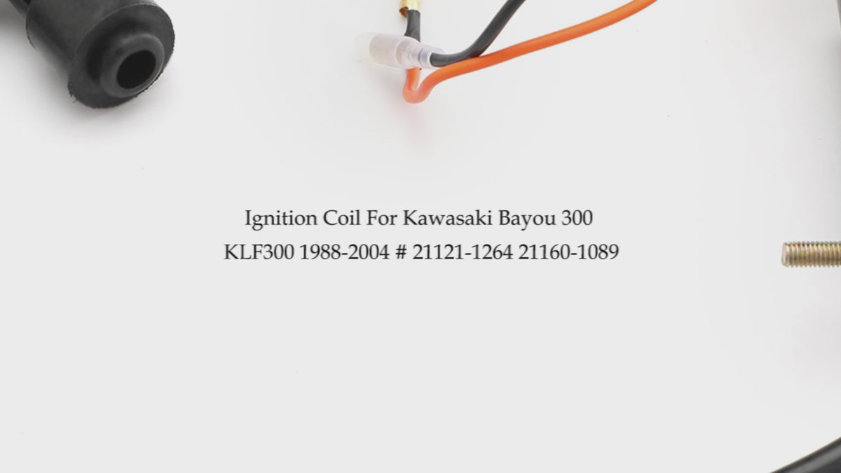 Ignition Coil For Kawasaki Bayou 300 KLF300 1988-2004 # 21121-1264 21160-1089