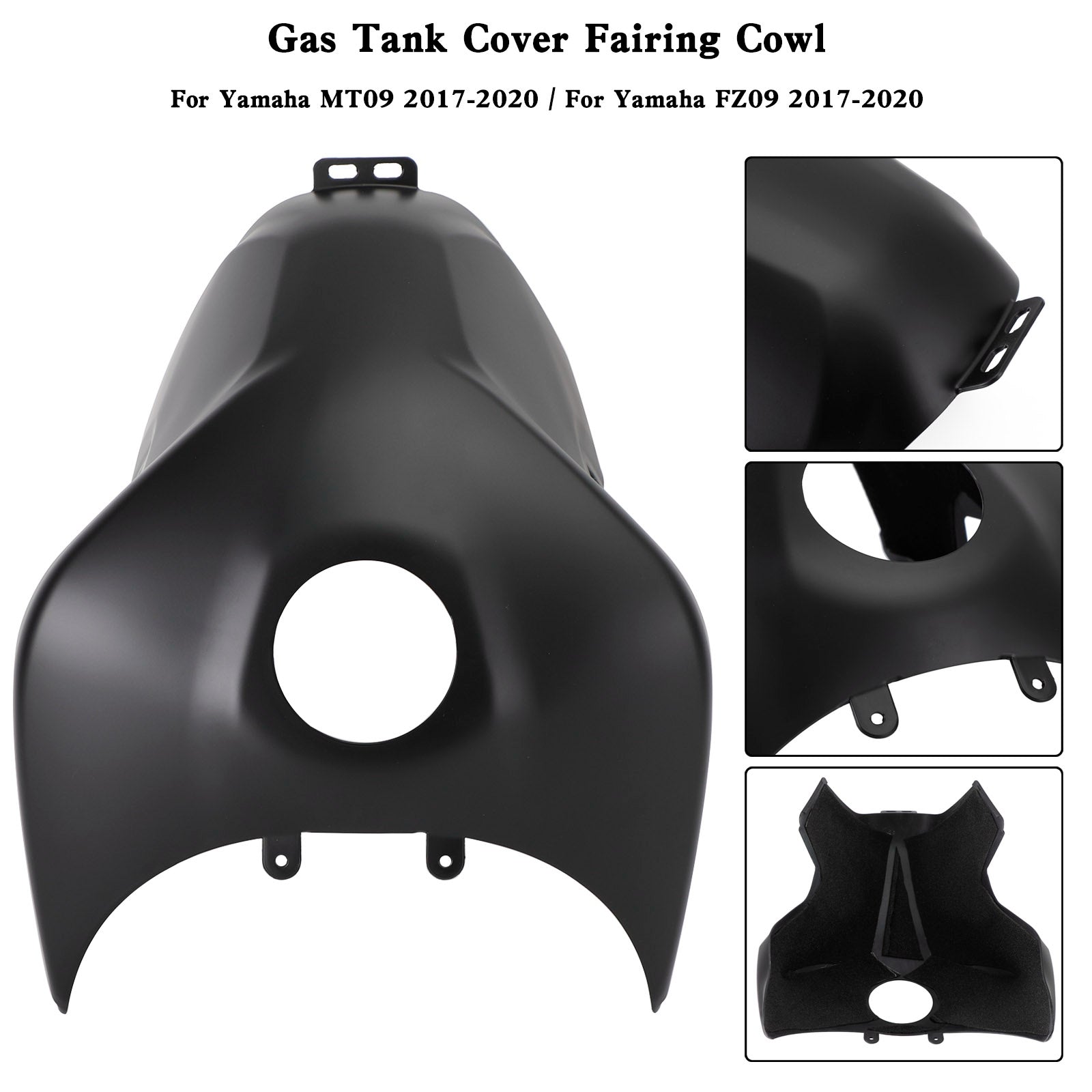 Gas Tank Cover Trim Fairing Cowl For Yamaha MT-09 MT09 FZ09 2017-2020