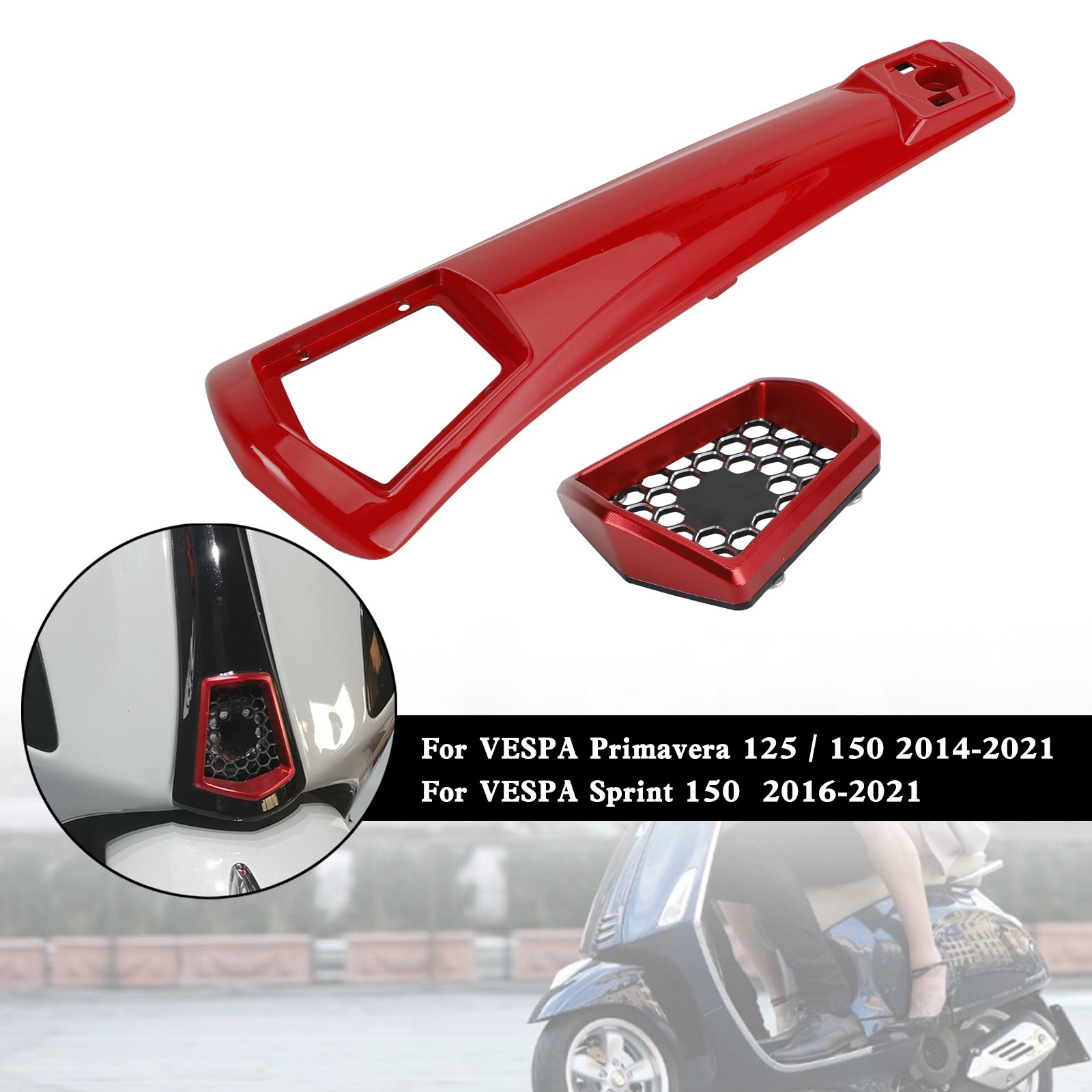 Steering Horn Cover fairing For VESPA Sprint Primavera 125/150 2014-2021