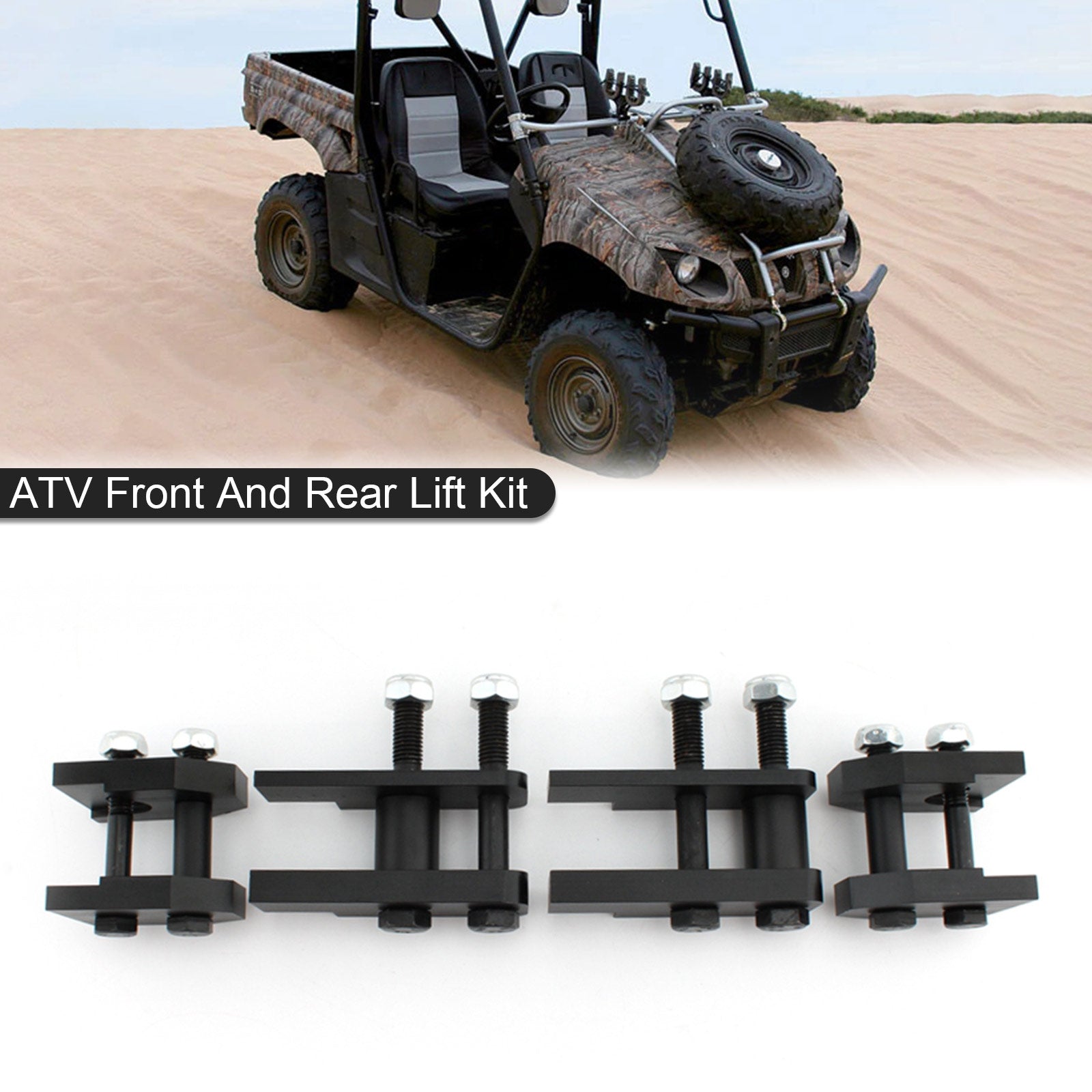 2インチ フルリフトキット ヤマハ Rhino 450 660 700 2004-2015 ATV スポーツ ビレット ジェネリック用