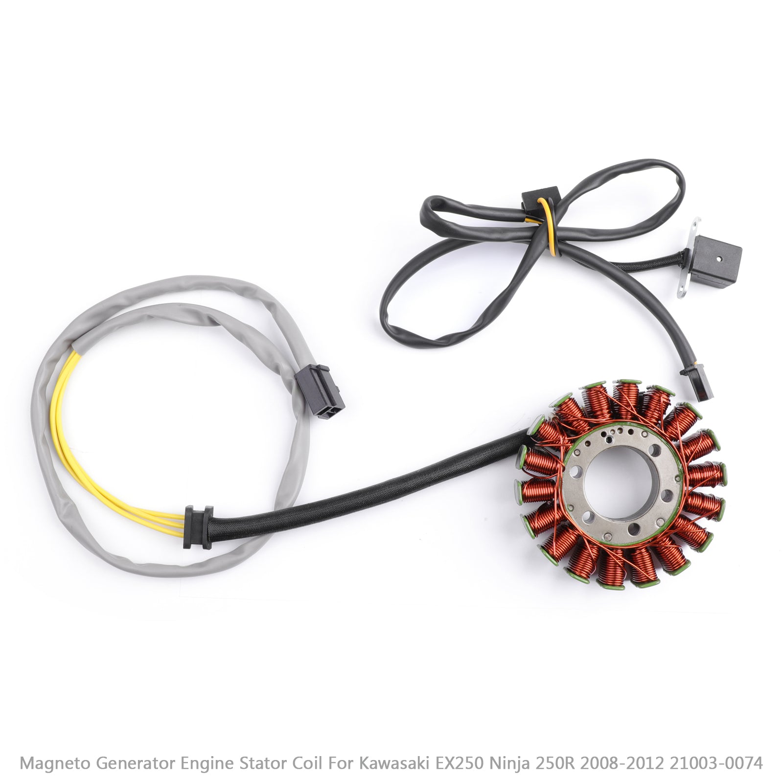 Magneto Generator Stator Coil For Kawasaki EX250 Ninja 250R 2008-12 21003-0074 via fedex