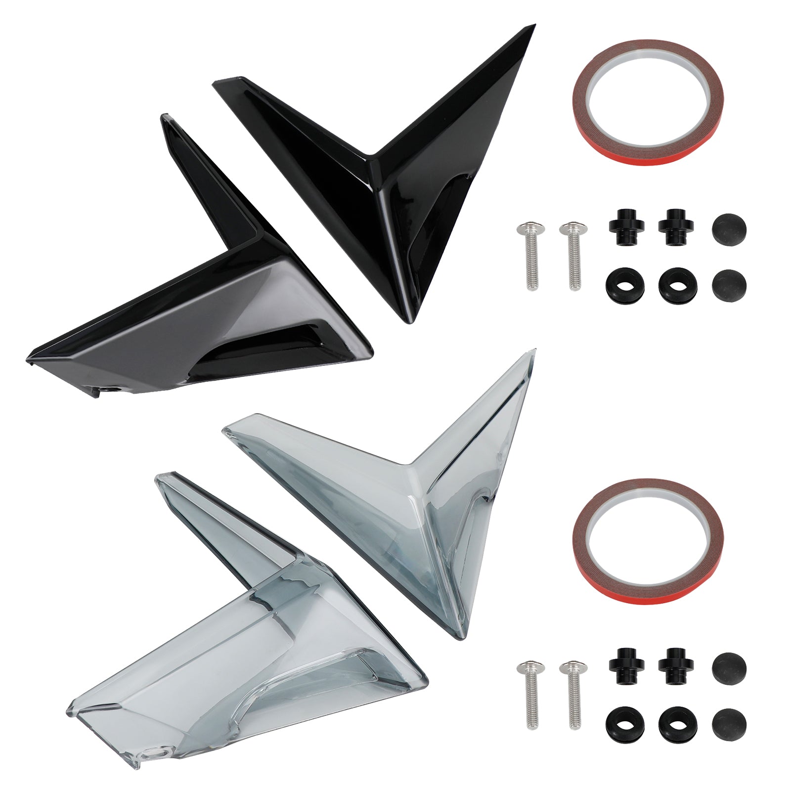 Upper Fairing Side Wing Deflector Winglets fit for Honda Forza 750 2021-2022 Generic