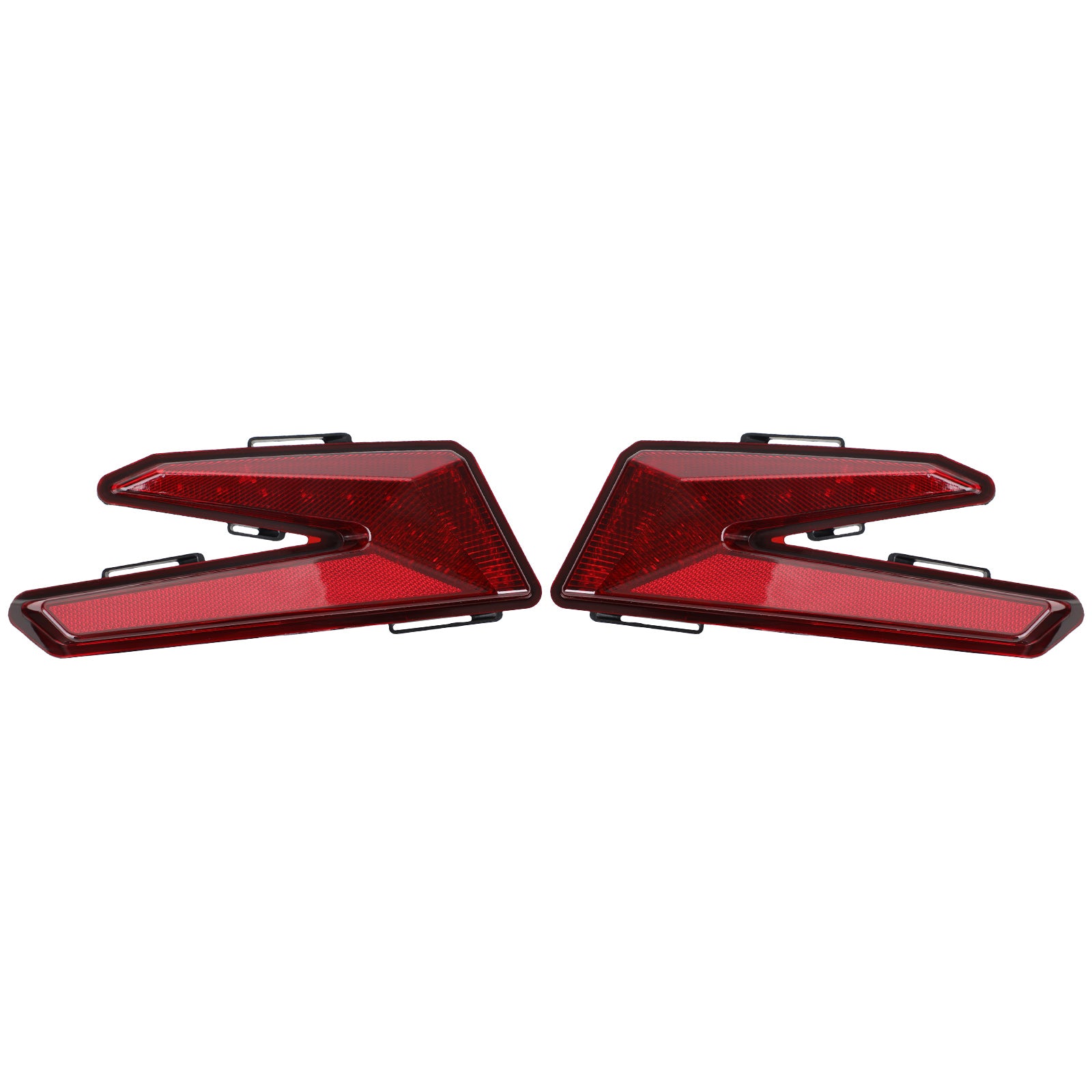 Left Right Red LED Brake Tail Lights For Can Am Maverick x3 TURBO 2017-2021 Generic