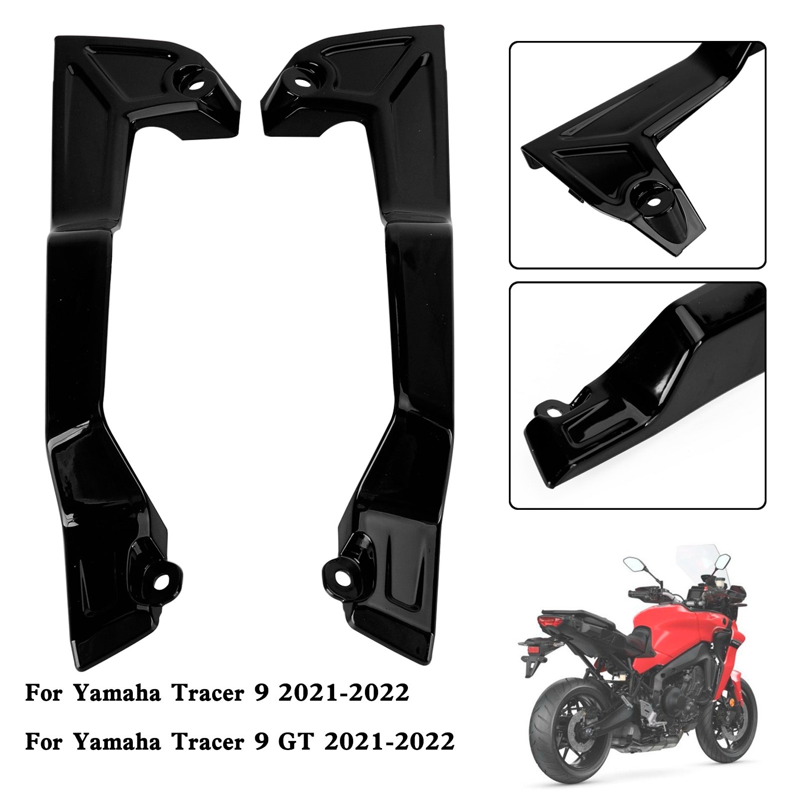 Rear Tail Seat Side Fairing Covers For Yamaha Tracer 9 GT 2021-2022