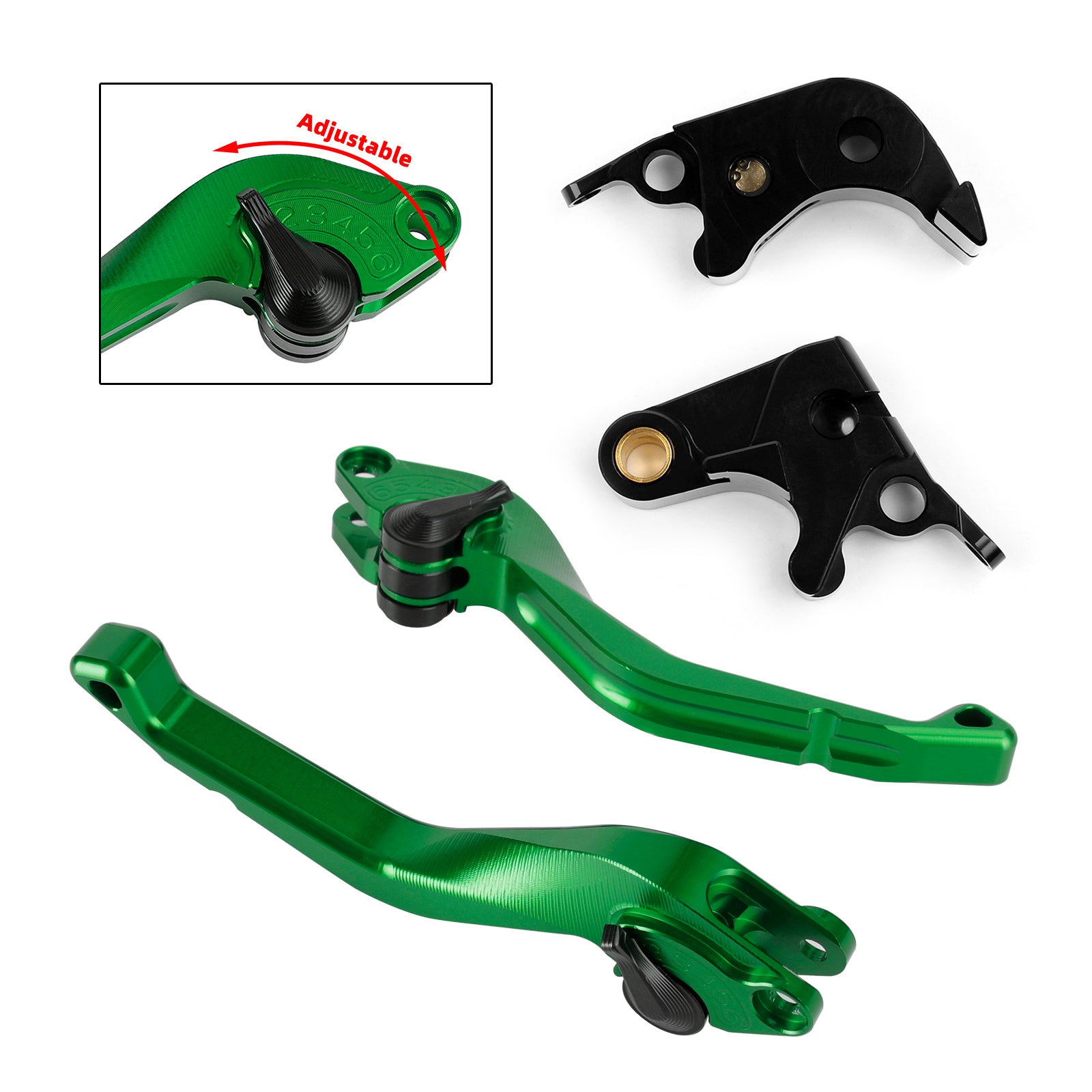 CNC Short Clutch Brake Lever fit for Suzuki GSXR600 750 06-10 GSXR1000 05-06