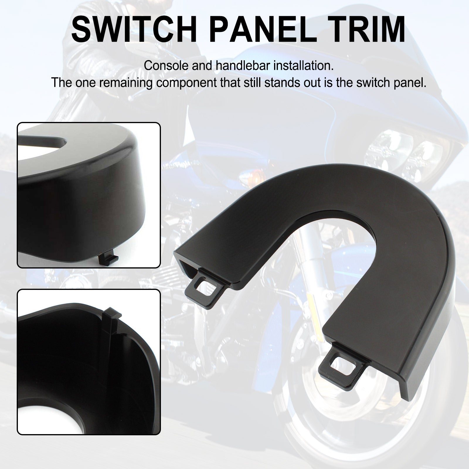 15-22 Touring Road Glide Spezielle Aluminium Zündschloss Panel Trim Für Generisches