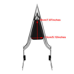 Passenger Backrest fit for Sportster XL883 C/R XL1200R XLH883 XLH1200 04-20
