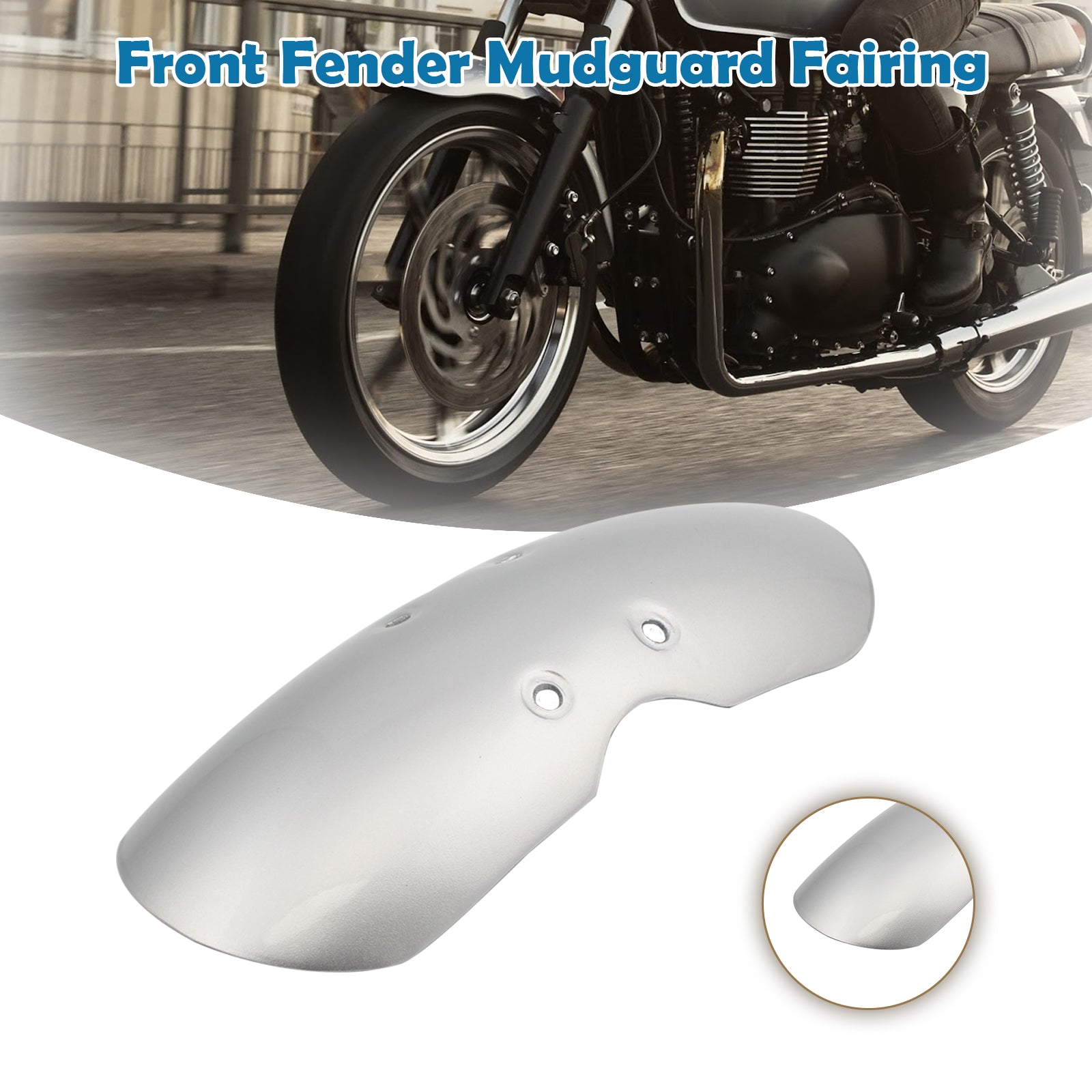 Front Fender Mudguard For Bonneville T100 Scrambler Thruxton 2001-2016 Generic