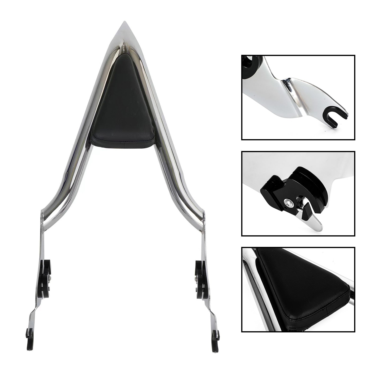 Touring Road King CVO Road Glide Street Glide 2009-2020 Passenger Sissy Bar Backrest Passenger Backrest