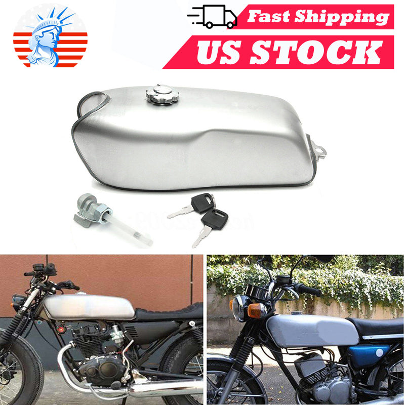 Yamaha 2.4 9L/ US BMW Universal Tank Honda Cafe Gas Gallon Racer Kraftstoff Custom Generic