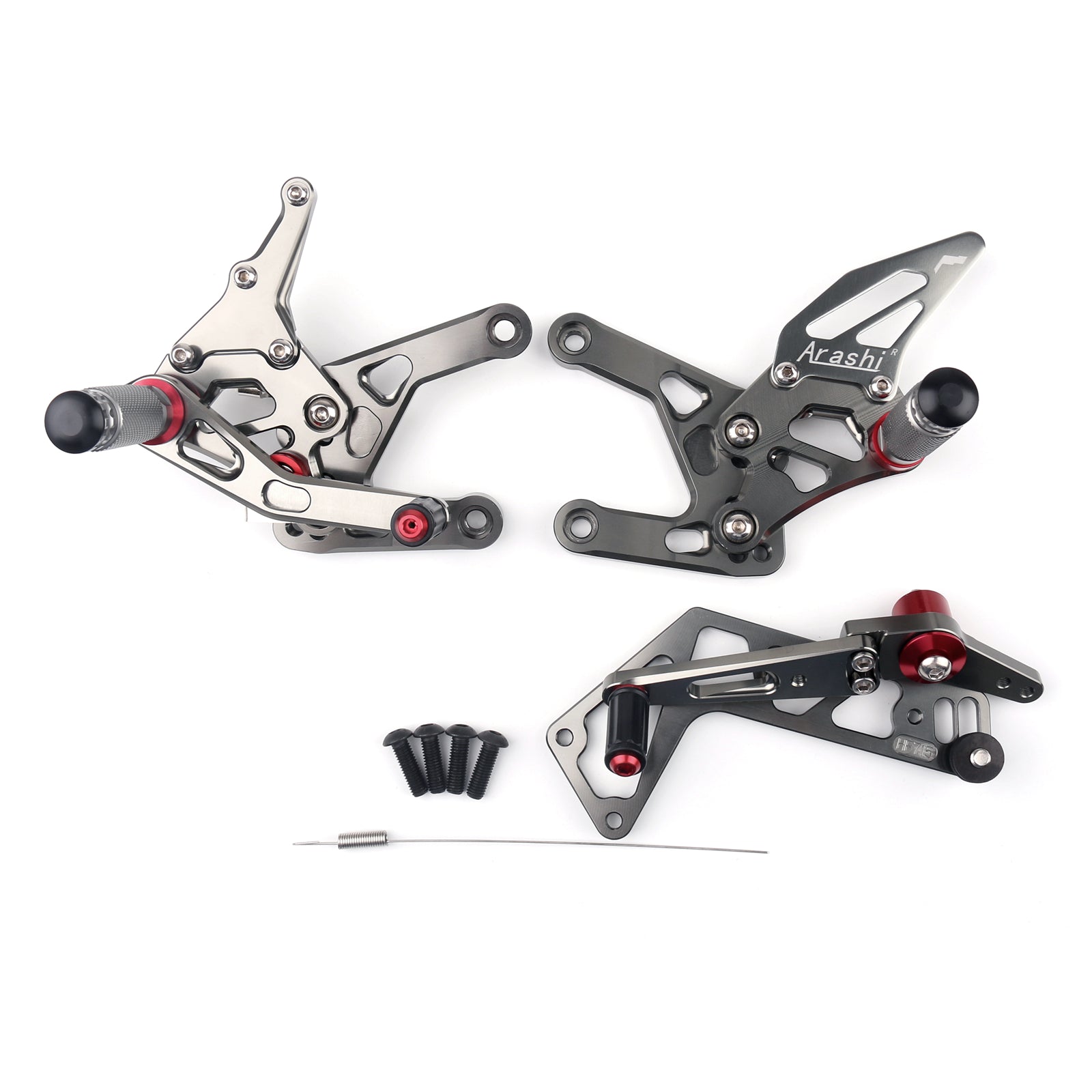 CNC Racing Footrest Rearsets Rear Set Foot pegs For Yamaha YZF R1 2015