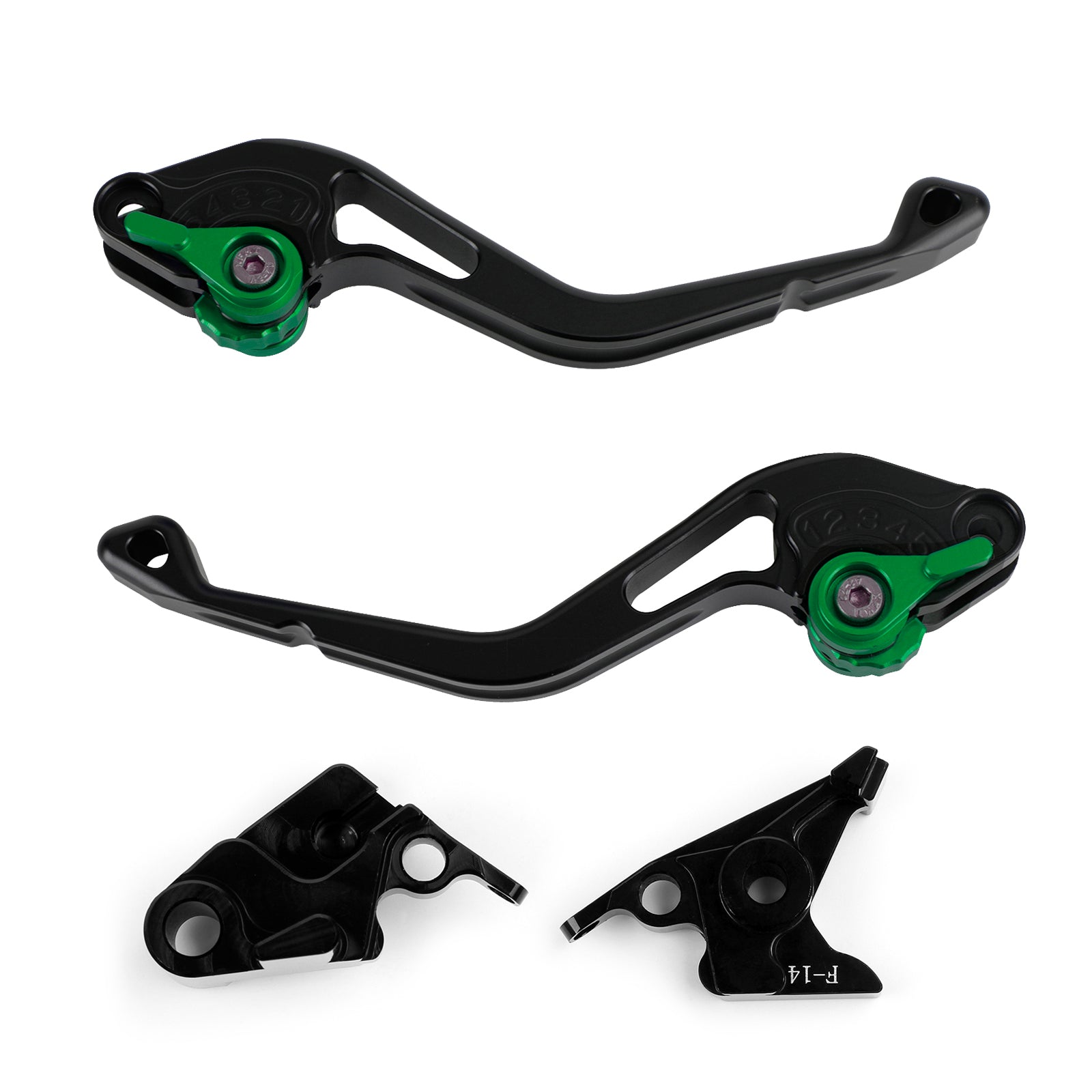 NEW Short Clutch Brake Lever fit for Kawasaki ZZR600 ZXR400 Z750S ZX9R ER-5