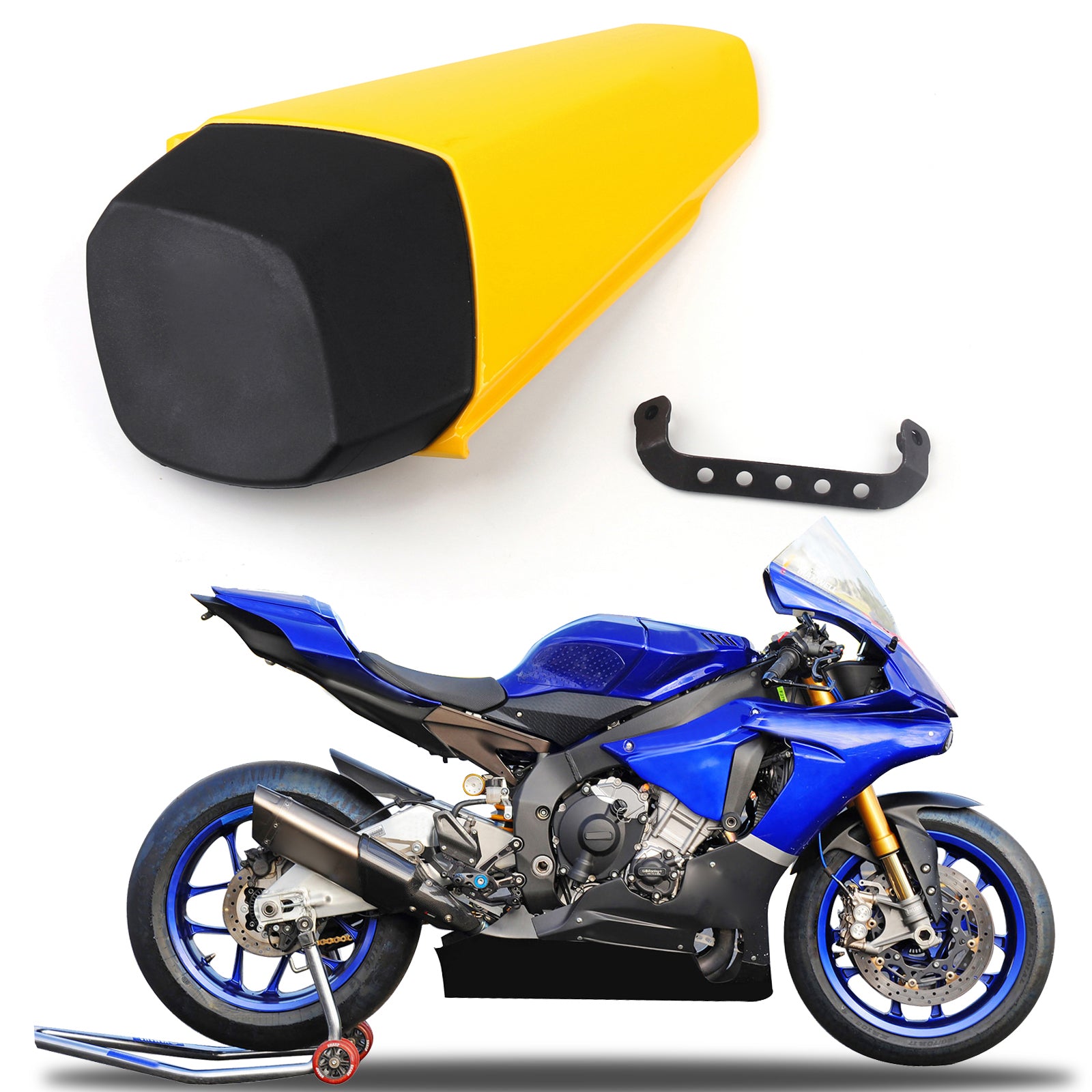 15-24 Yamaha YZF-R1 R1 Soziusabdeckung für die hintere Sitzbank