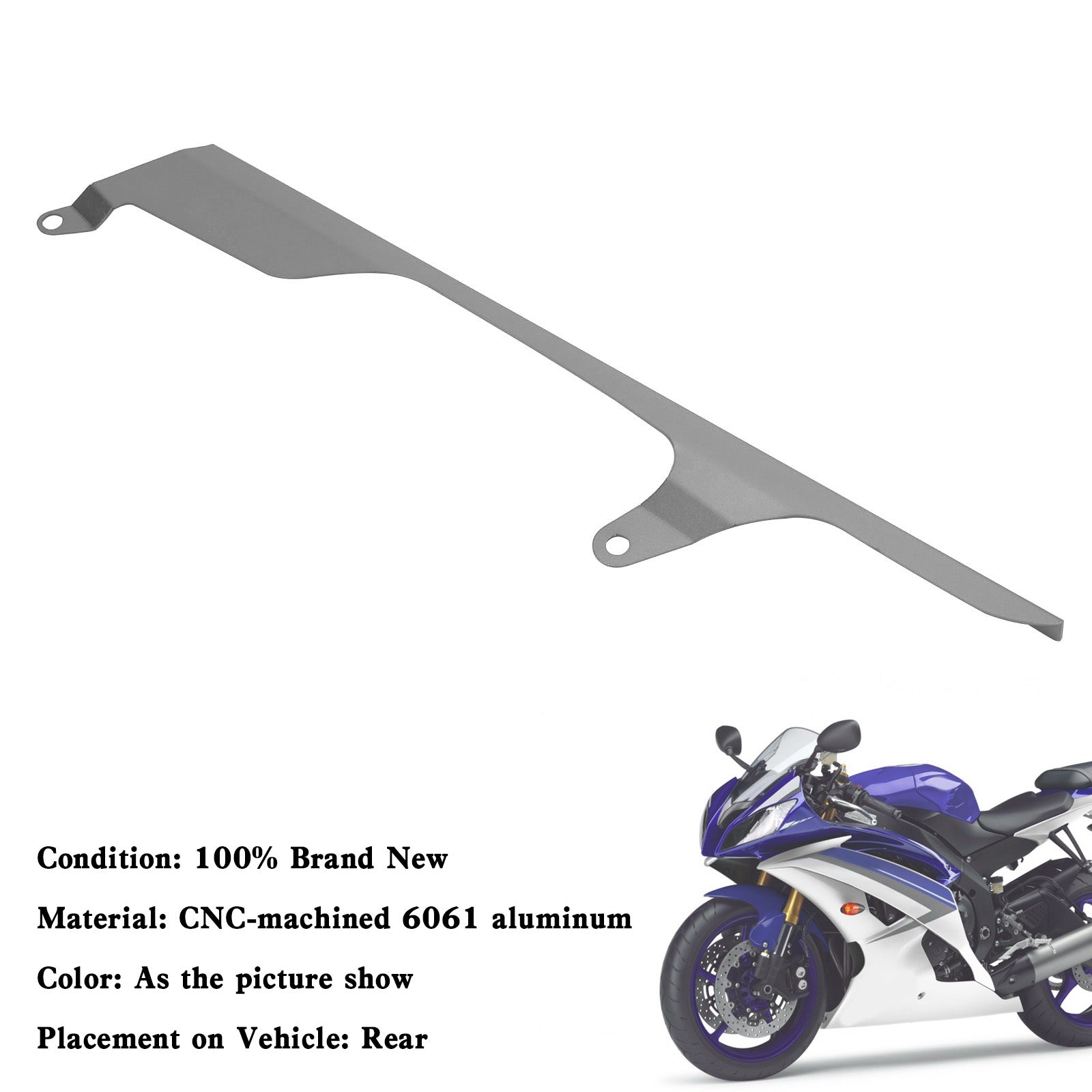 Kettenrad-Kettenschutz-Schutzabdeckung für Yamaha YZF R6 2006–2018