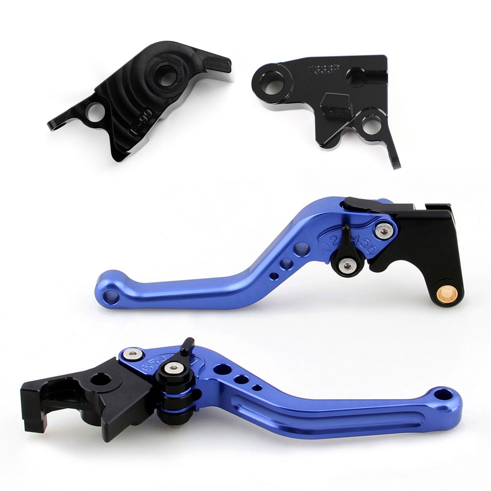 Short Clutch Brake Lever fit for Speed Triple R 2016-2018 Tiger 1050 Scrambler Generic