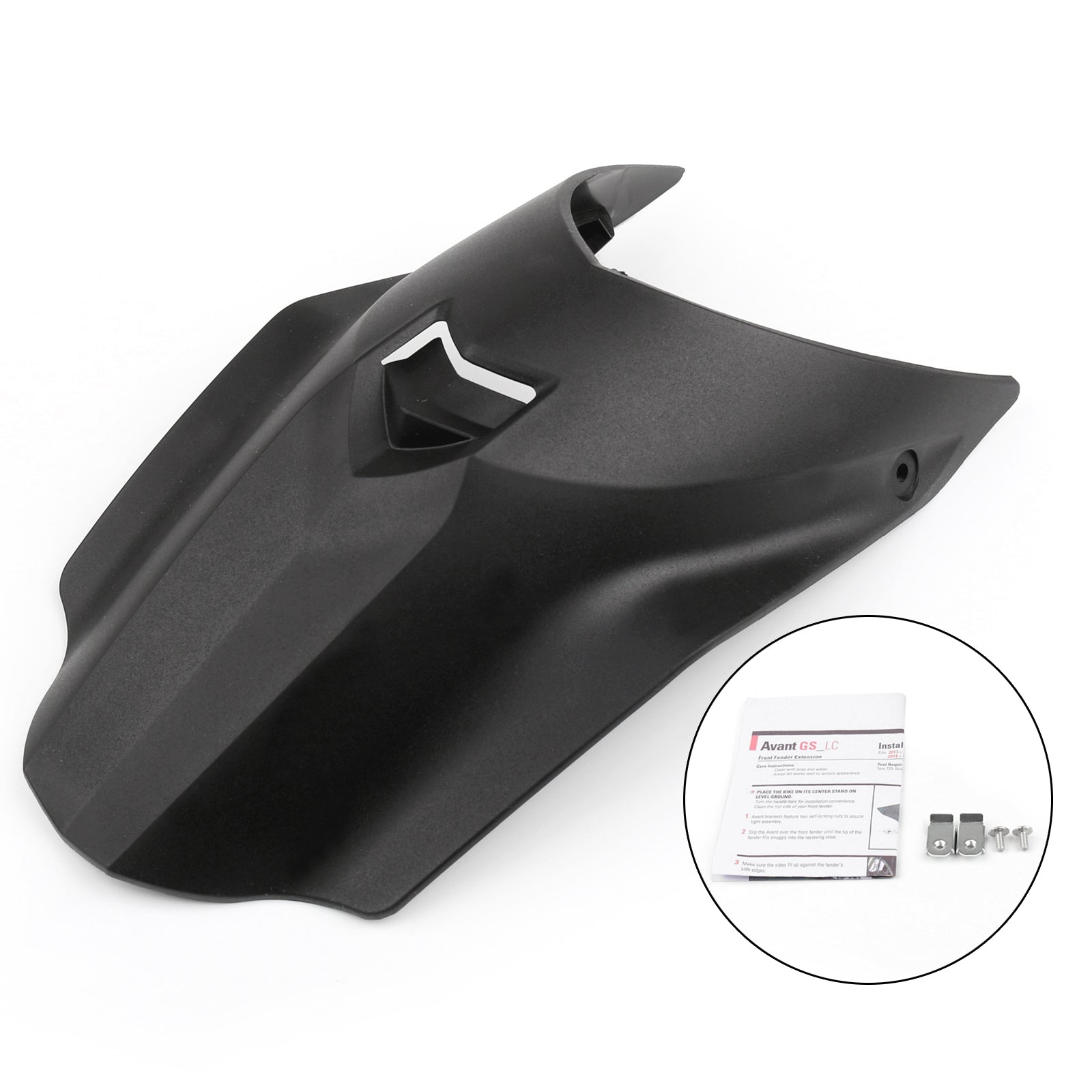 Front Fender Extender Mudguard Cowl Cover For R1200GS LC 2013+ R1200GSA LC 2014+