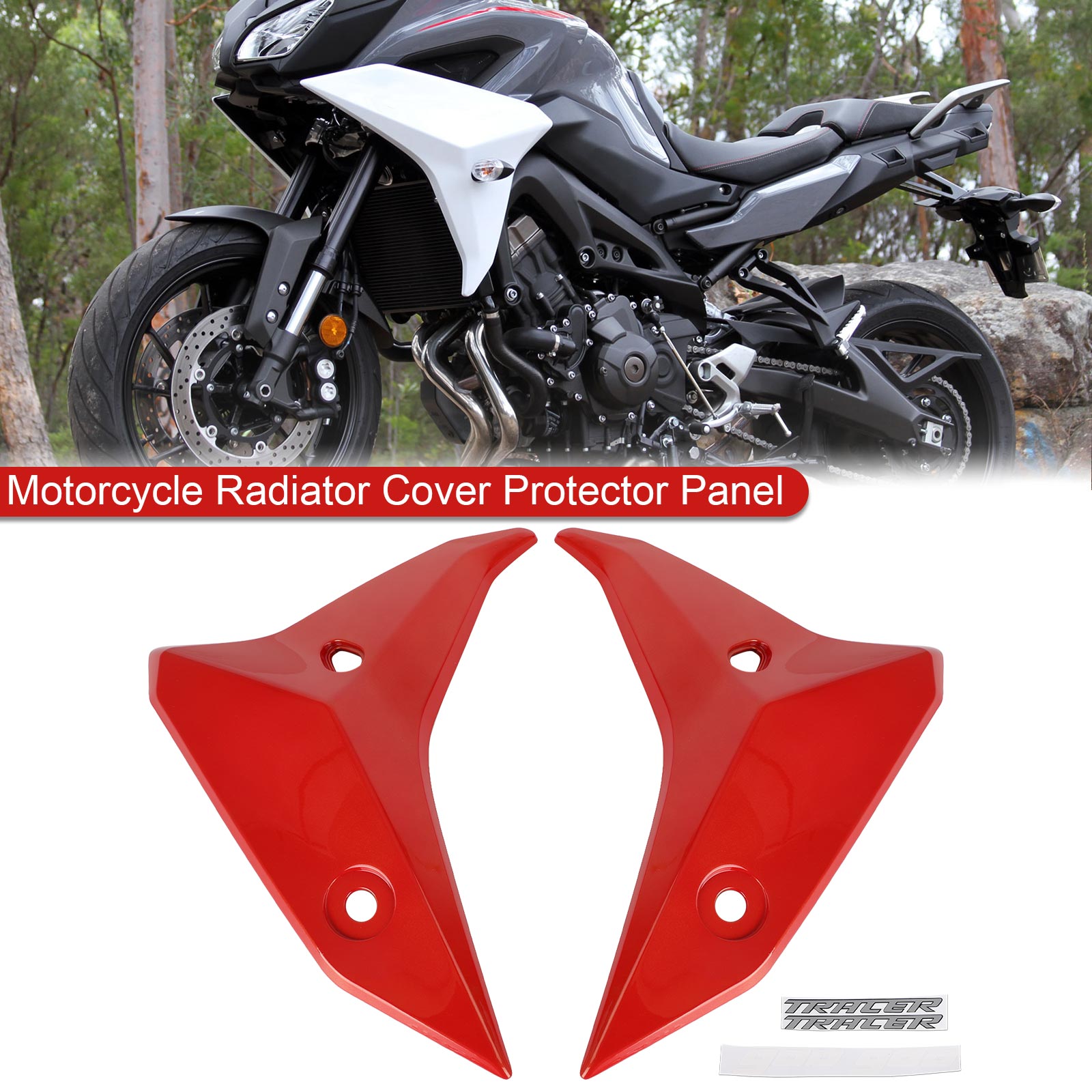 Panneaux de carénage de couvercle latéral de radiateur pour YAMAHA tracer 900 GT 2018 – 2020 générique