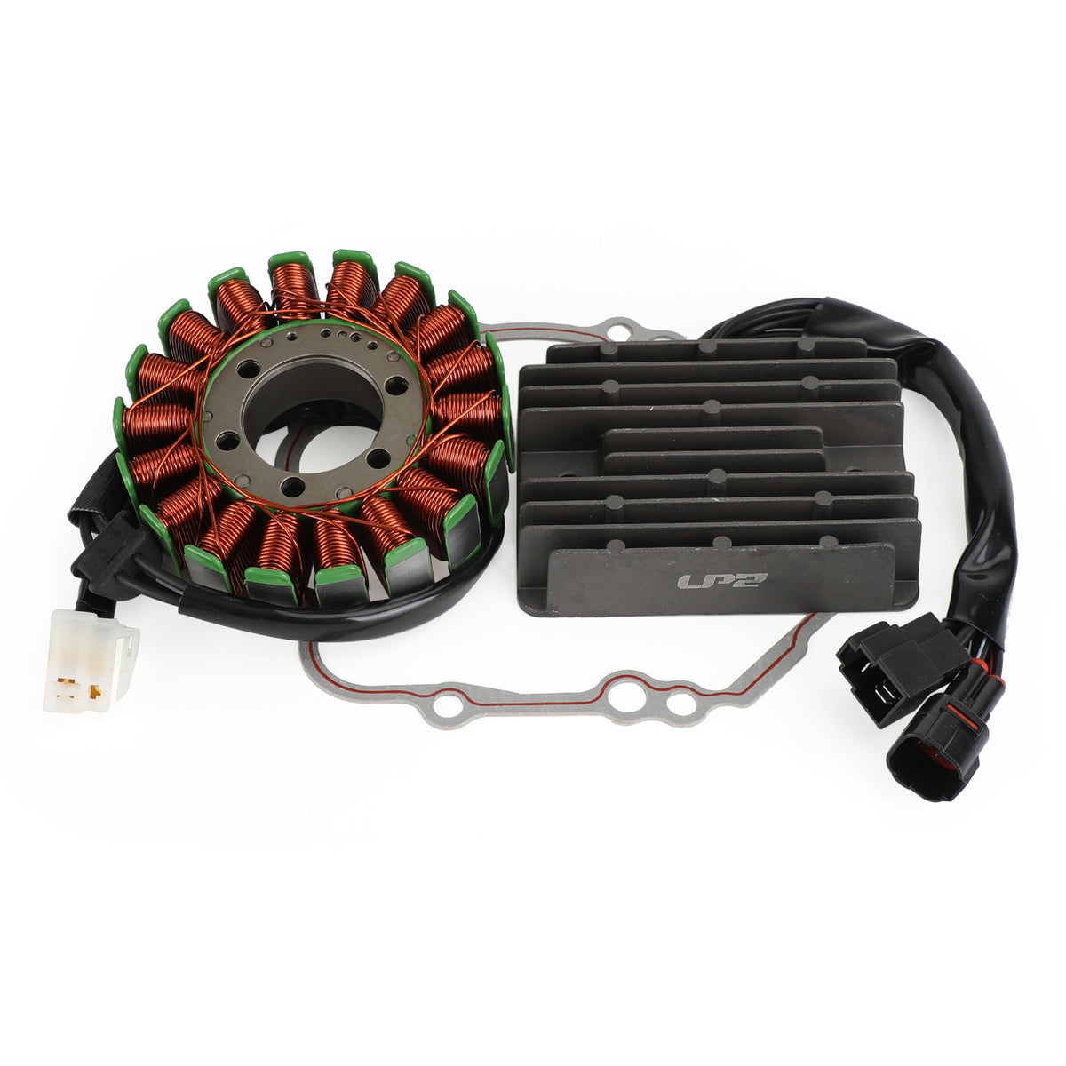 Stator Coil+Voltage Regulator Rectifier+Gasket For Suzuki GSR750 GSXS750 12-20 Generic