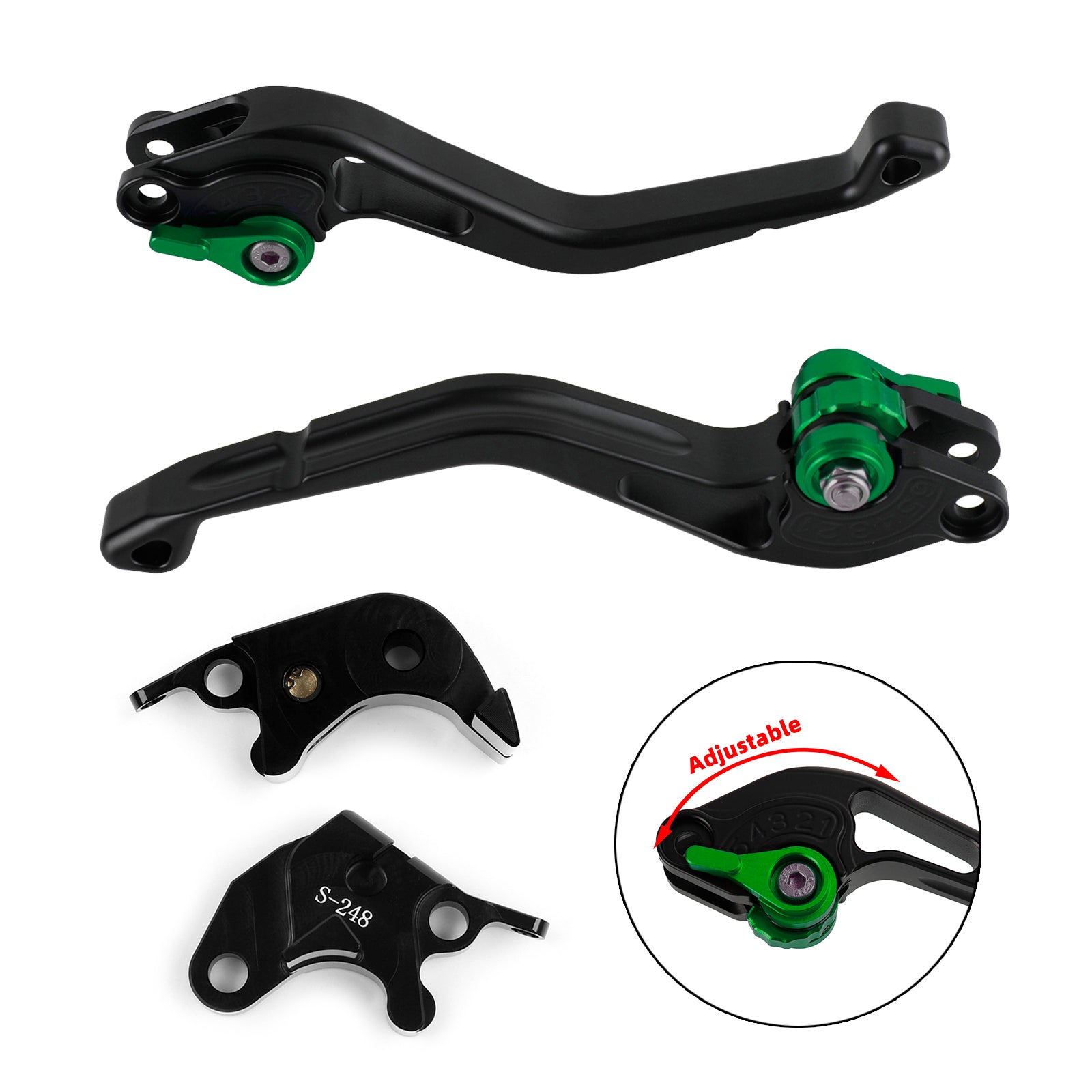 NEW Short Clutch Brake Lever fit for Suzuki GSXR600 GSXR750 2004-2005