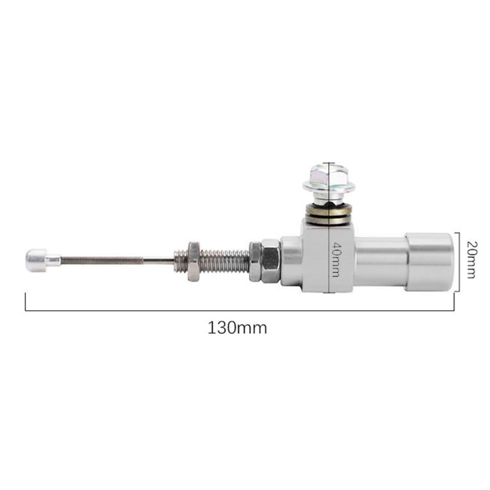 Motorcycle Hydraulic Clutch Master Cylinder Rod Brake Pump M10X1.25Mm Aluminum Generic