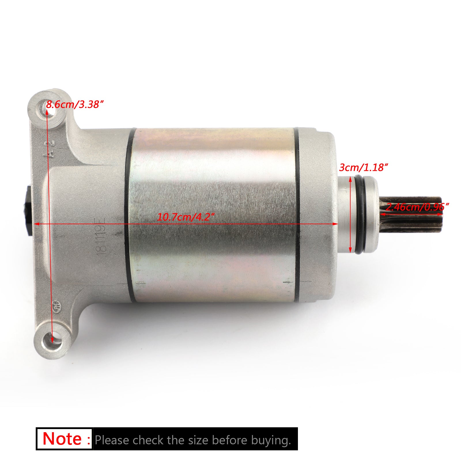 Electric Starter Motor for Yamaha YFM550FWA Grizzly 550 09-15 YFM700 EPS Hunter