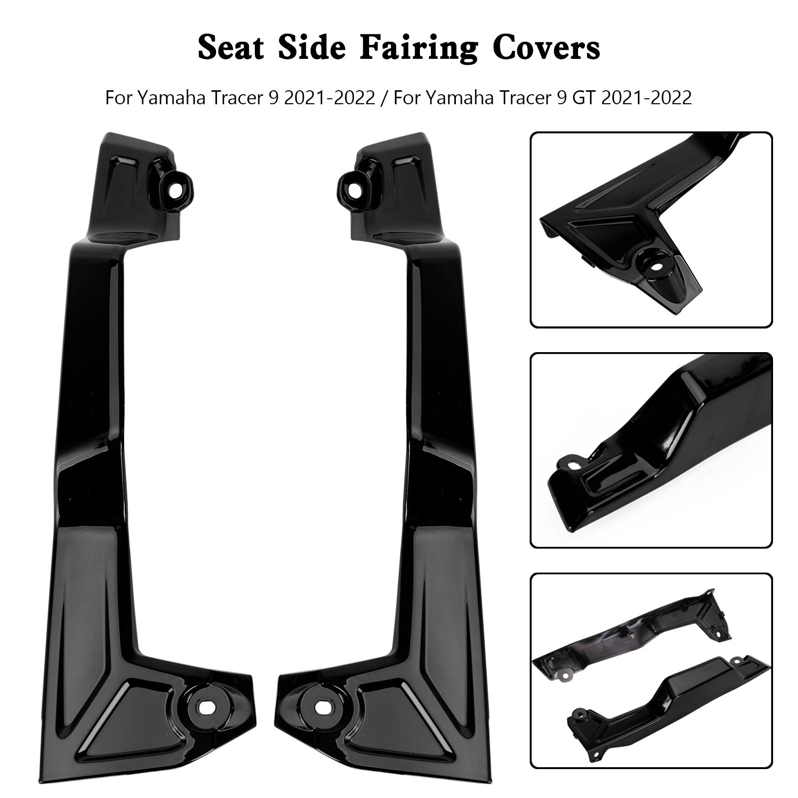 Rear Tail Seat Side Fairing Covers For Yamaha Tracer 9 GT 2021-2022