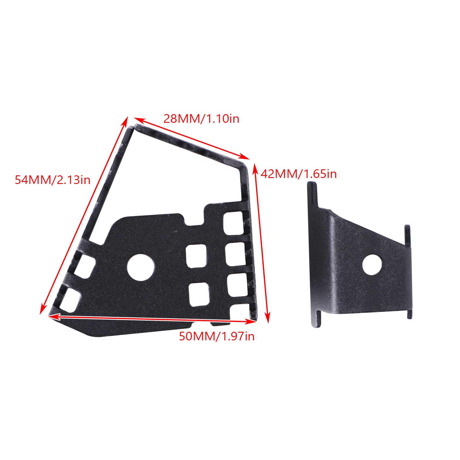 Extension de pédale de frein agrandir pour Bmw R1200Gs F800Gs Adv F700 F650Gs argent générique