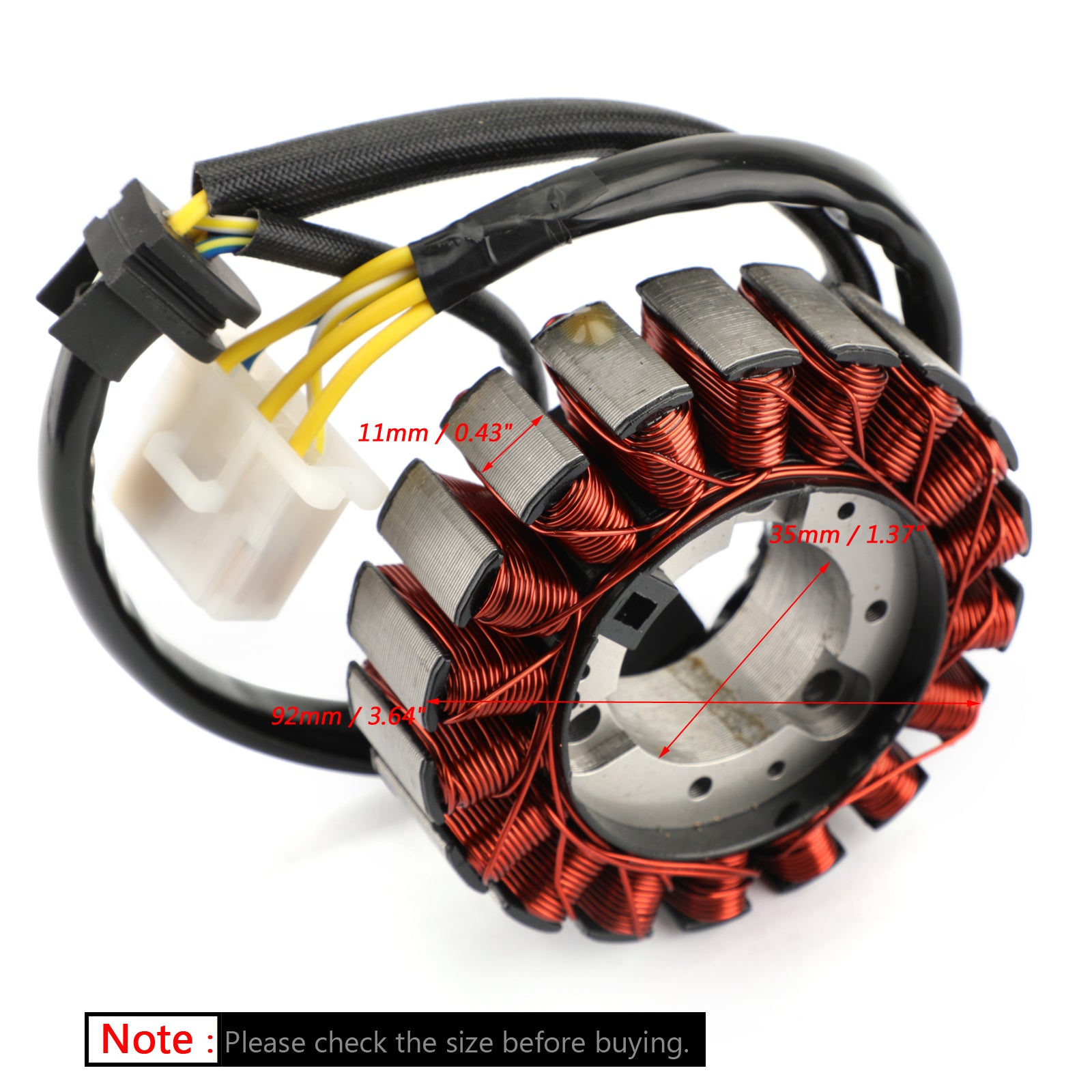 Bobine de Stator de générateur 18 pôles pour Honda CBR 125 CBR125 RW 2007 2008 2009 2010