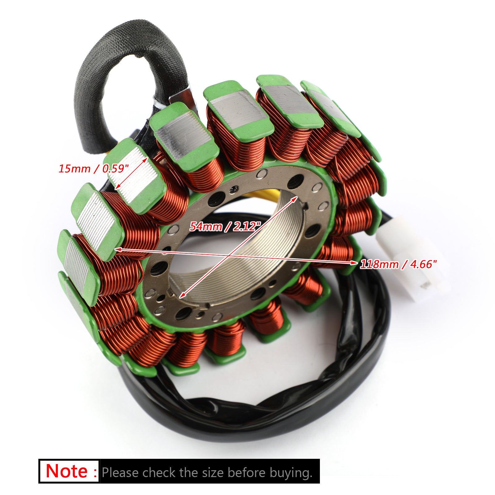 Bobine de Stator d'alternateur pour Honda NV750 C Shadow NV400 VT400 97-03 31120-MBA-004