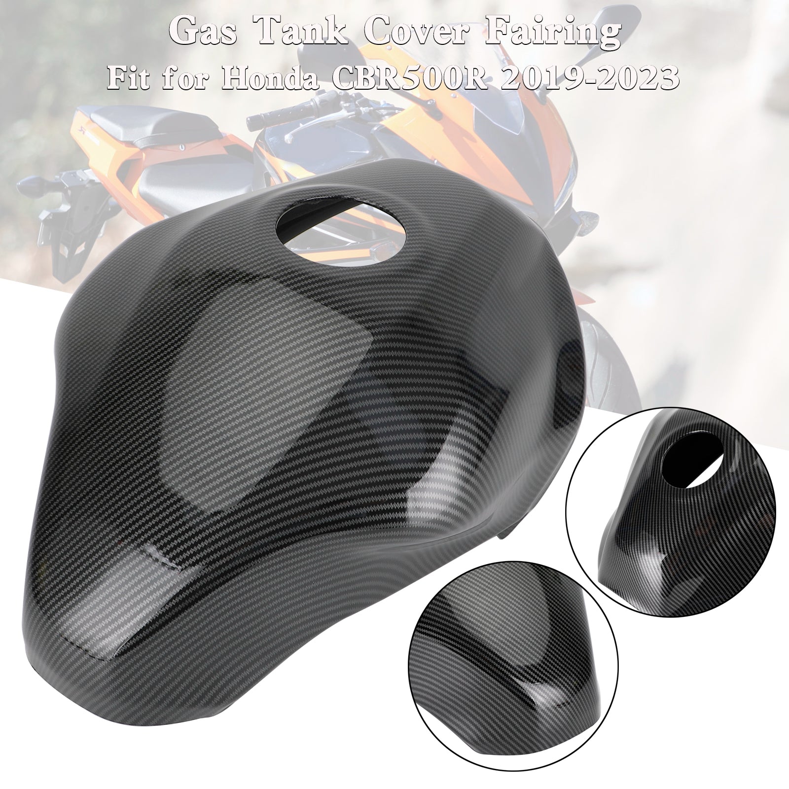 Gas Tank Cover Guard Fairing Protector For Honda CBR500R 2019-2023