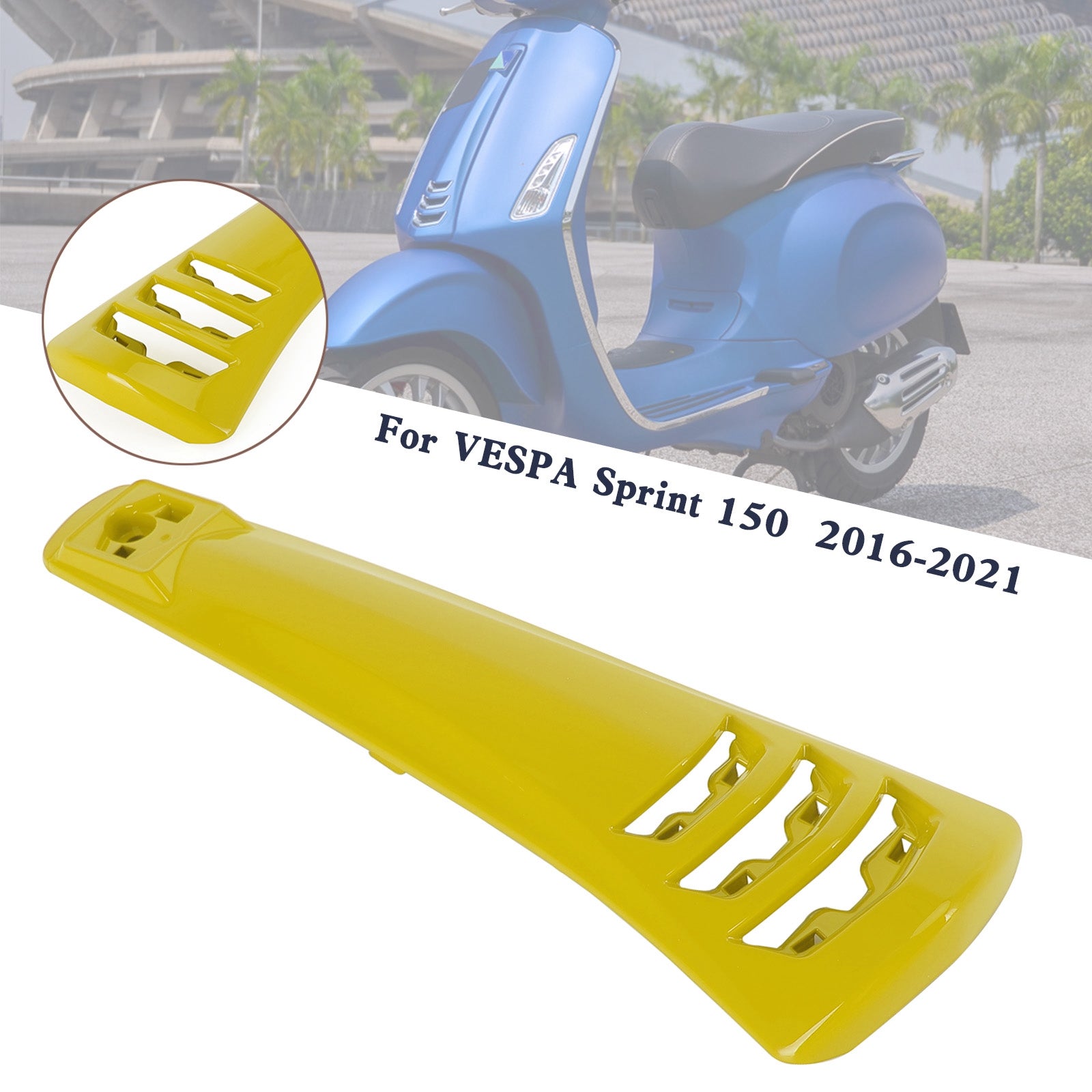 Carénage du couvercle du klaxon de direction pour VESPA Sprint Primavera 125/150 2014-2021