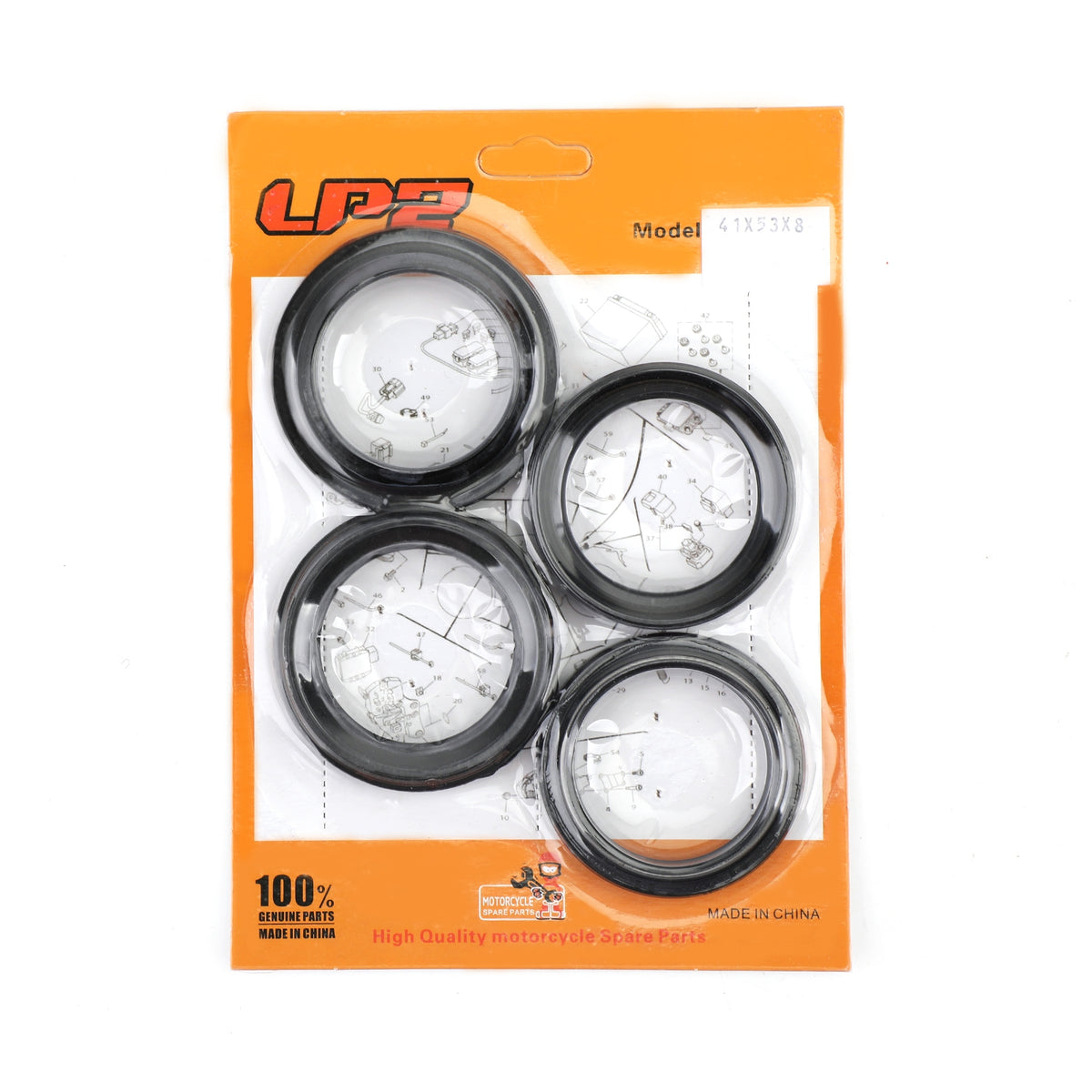 Fork Seal Cleaner AHL Front Fork Shock Oil Seal And Dust Seal Set For Honda VT1100 Honda Shadow Ace
