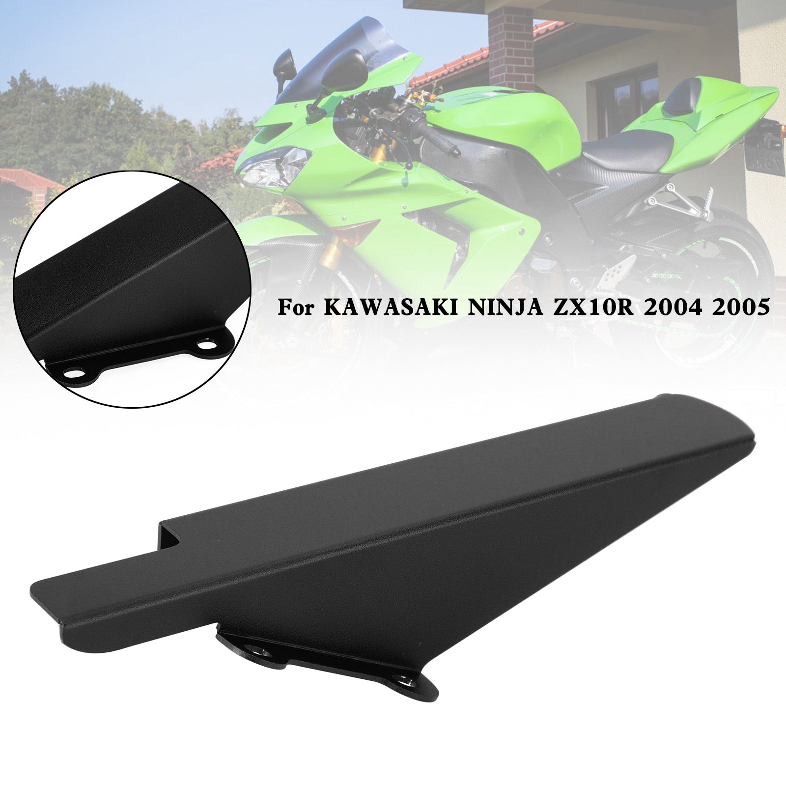 Sprocket Chain Guard Cover For KAWASAKI NINJA ZX-10R ZX10R 2004 2005 Generic