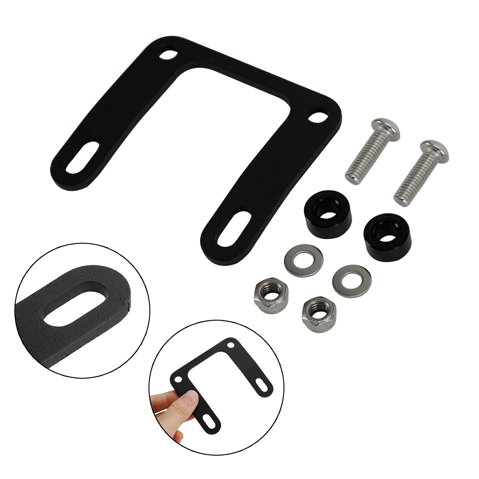 Side Speedometer Bracket Relocation Holder Black For Honda Rebel 1100 2021-2023