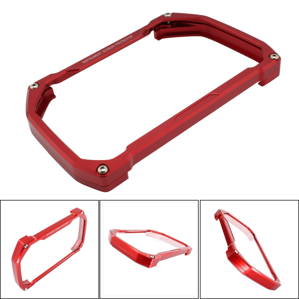 Alu Speedometer Protector Cover Black Fit For BMW R1200 Gs 18-20 R1250 Gs 19-20 Red Generic