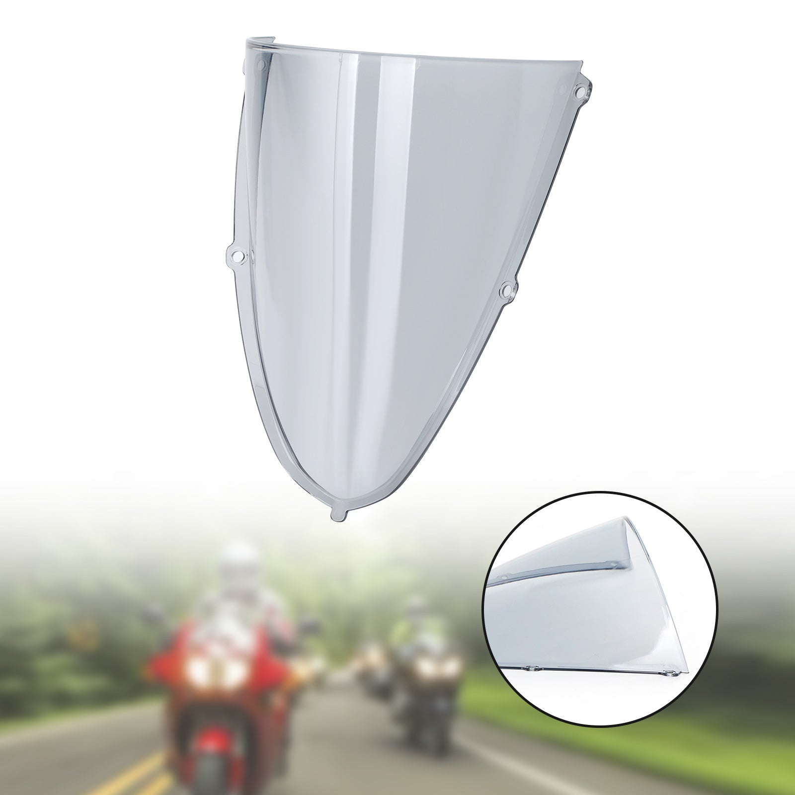 ABS Motorcycle Windshield WindScreen fit for Aprilia RS660 2020-2022 Generic