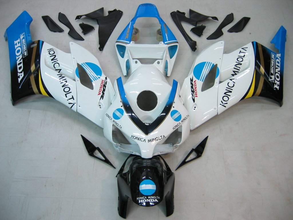 Amotopart Verkleidungen Honda CBR1000RR 2004–2005 Verkleidung, mehrfarbig, Konica Minolta Racing Verkleidungsset