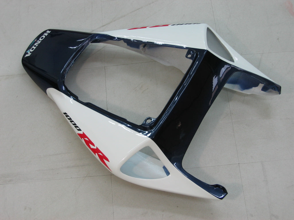 Amotopart 2004–2005 CBR1000RR Honda Verkleidungsset in Weiß und Blau