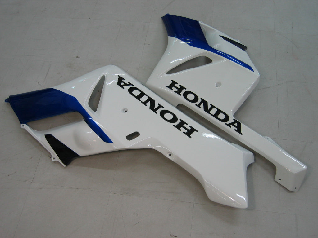 Amotopart 2004-2005 CBR1000RR Honda Kit de carénage blanc et bleu