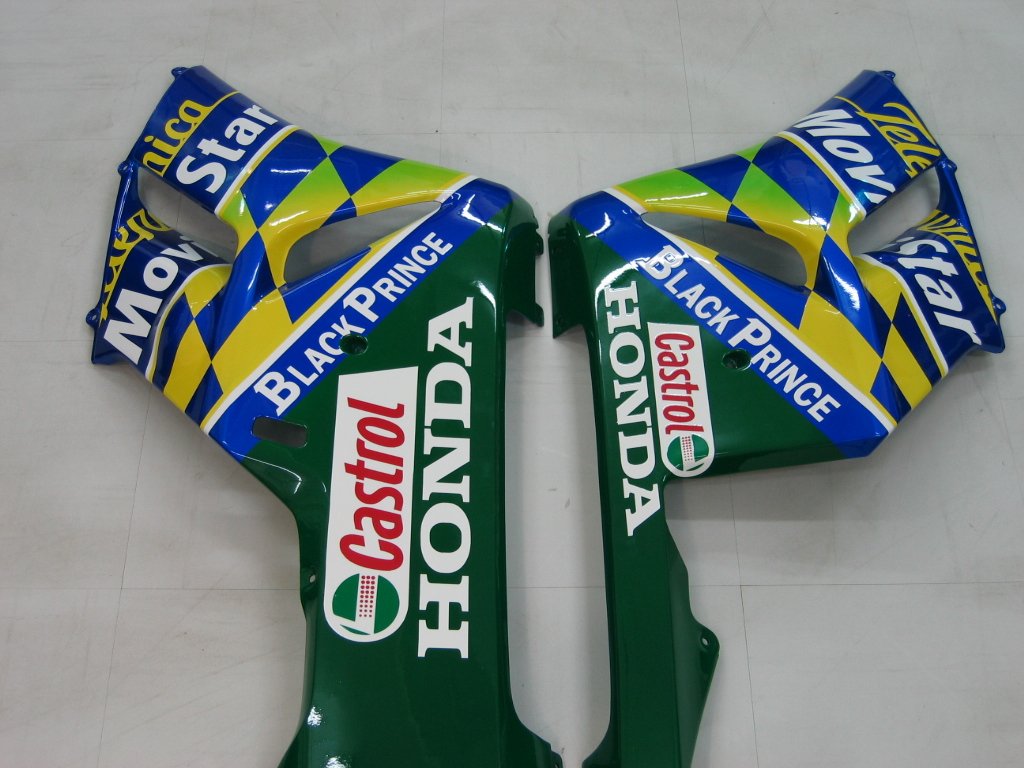 Amotopart Fairings Honda CBR1000RR 2004-2005 Fairing Movistar Racing Blue Checker Fairing Kit