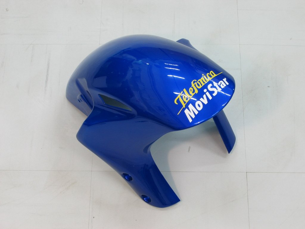 Amotopart Verkleidungen Honda CBR1000RR 2004-2005 Verkleidung Movistar Racing Blue Checker Verkleidungsset