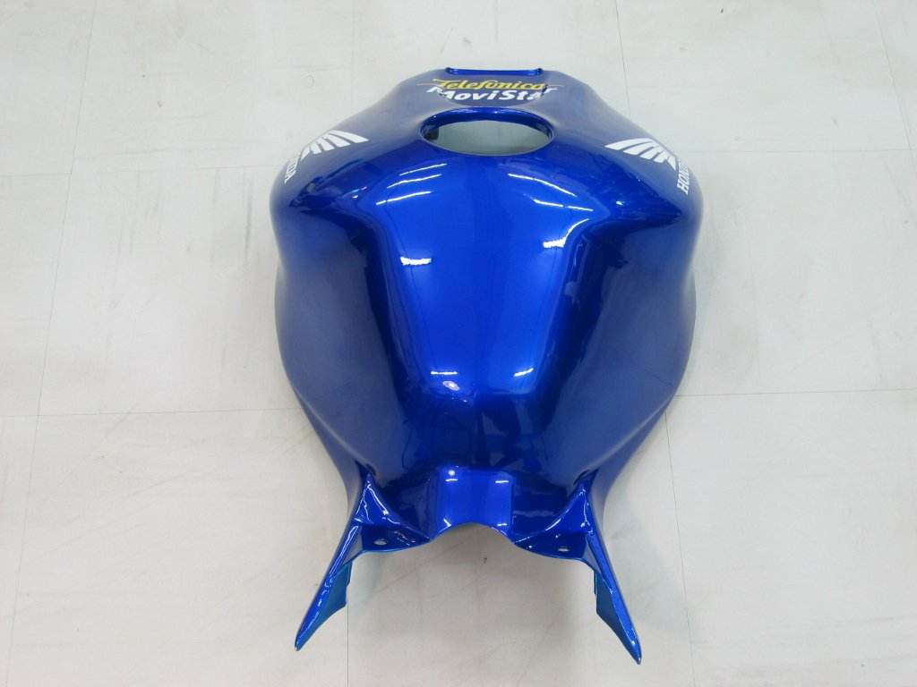 Amotopart Verkleidungen Honda CBR1000RR 2004-2005 Verkleidung Movistar Racing Blue Checker Verkleidungsset