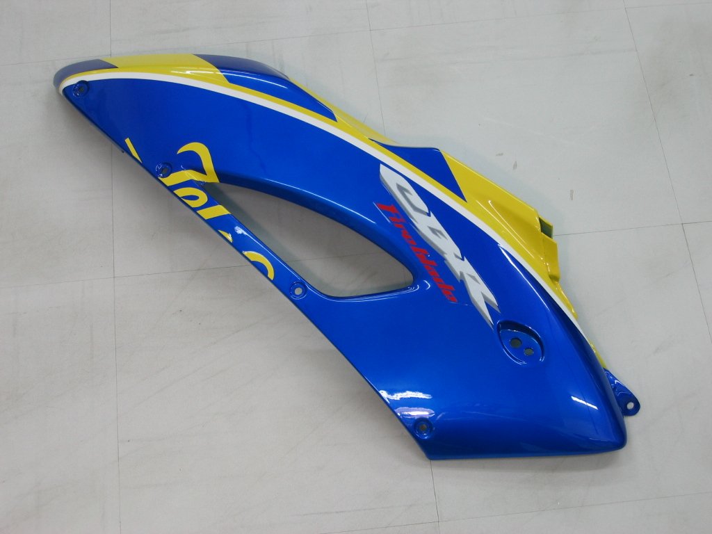 Amotopart Carénages Honda CBR1000RR 2004-2005 Carénage Movistar Racing Blue Checker Kit de carénage