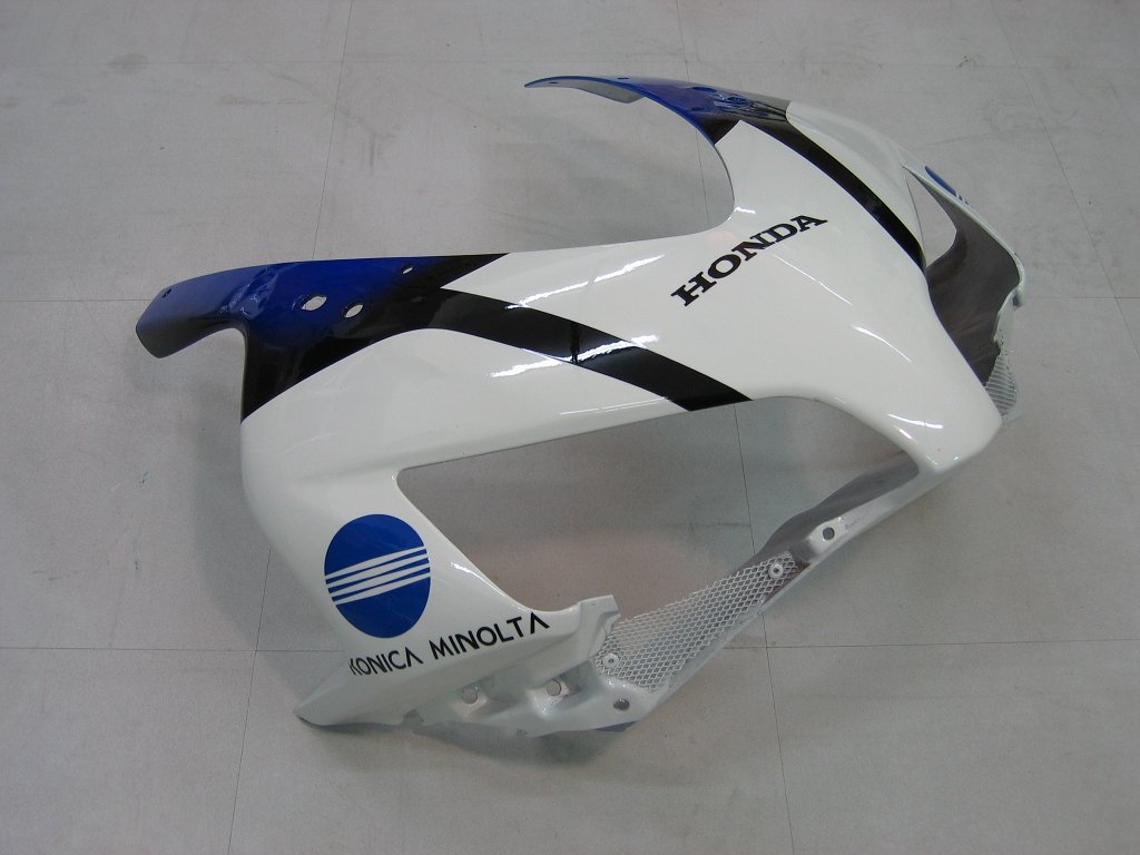 Amotopart Verkleidungen Honda CBR1000RR 2004–2005 Verkleidung, weißes Konica Minolta Racing Verkleidungsset